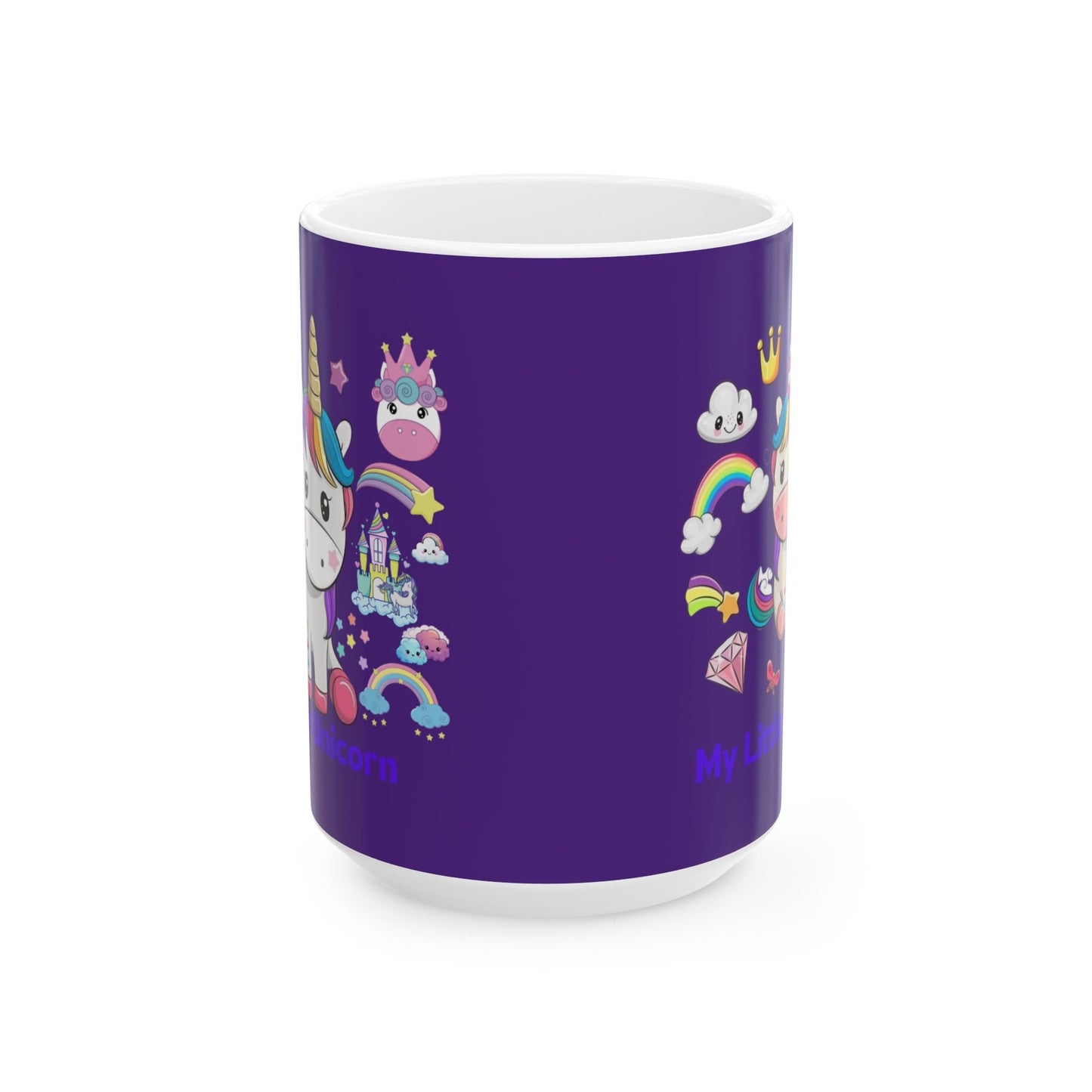 My Little Unicorn Fantasy Mug 11-15 Ounces Purple