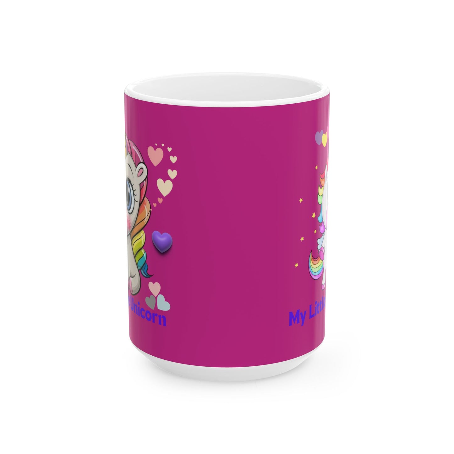 My Little Unicorn Love Mug 11-15 Ounces Pink