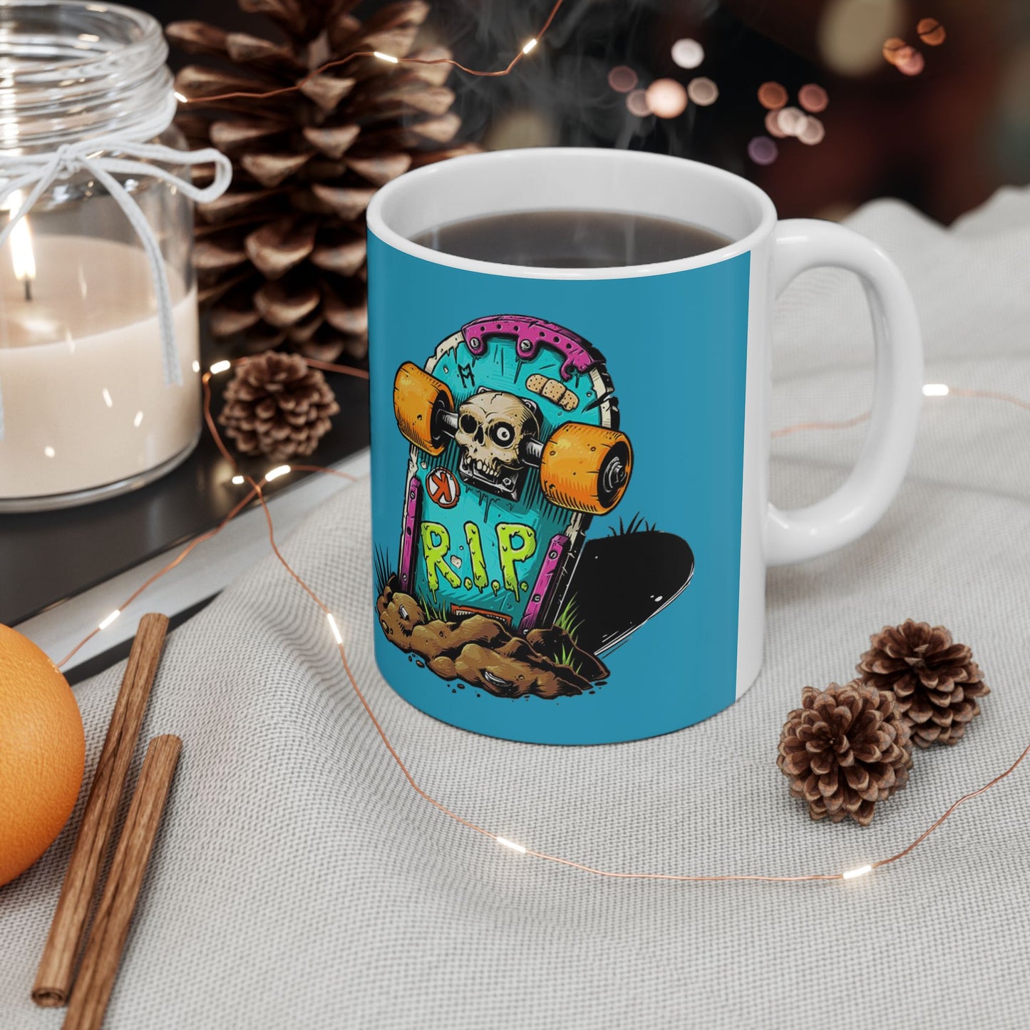 Monsters Mug 11-15 Onces Torquoise