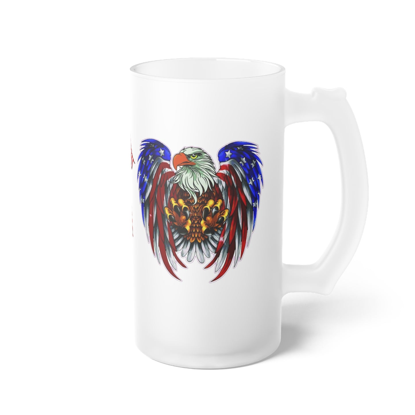 Frosted Glass Beer Mug