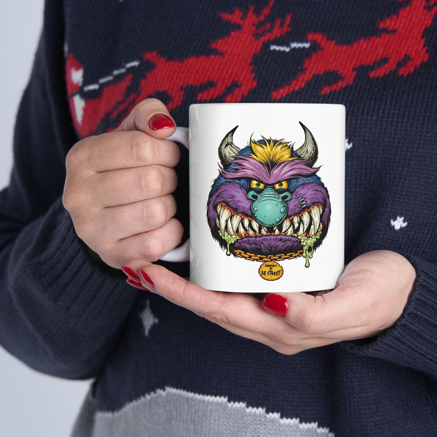 Monsters Mug 11-15 Onces White