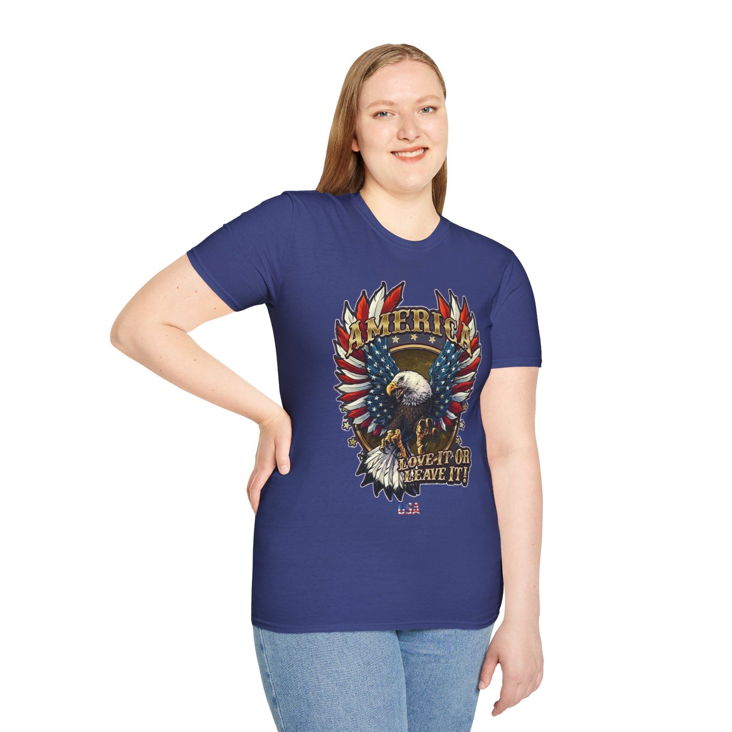 Eagle Usa Unisex T-Shirt Three