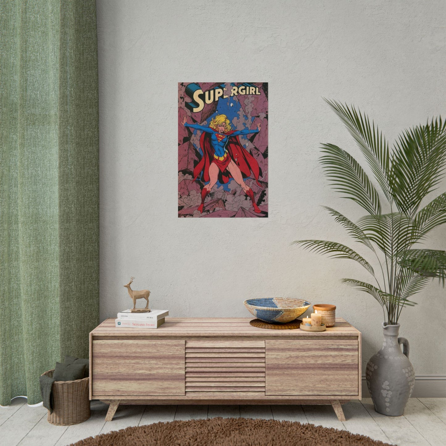 Retro Super Girl