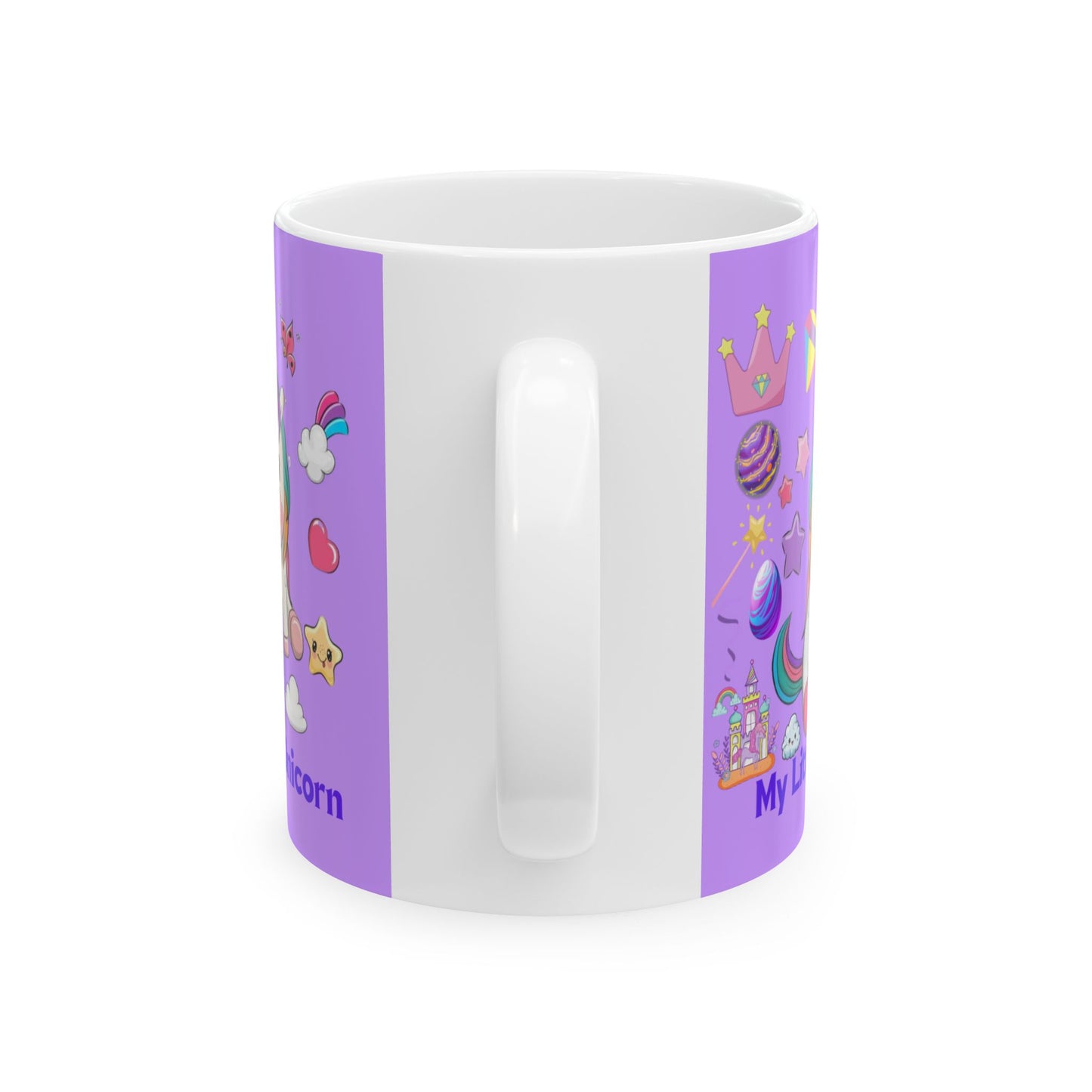 My Little Unicorn Fantasy Mug 11-15 Ounces Purple