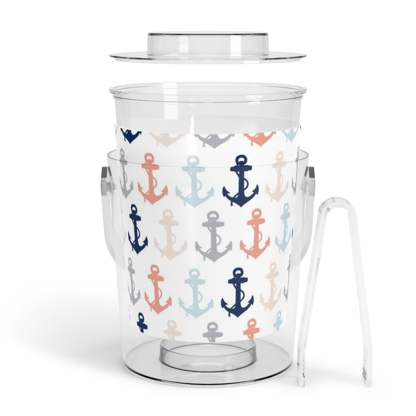 Ice Bucket with Tongs