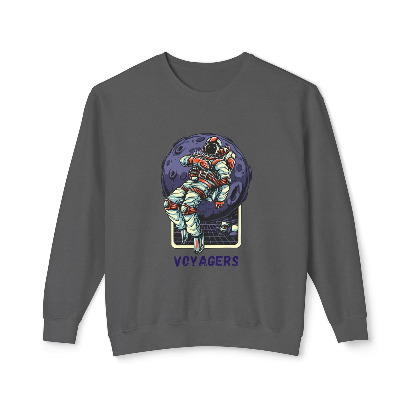 Unisex Long Sleeves Lightweight Crewneck Sweatshirt