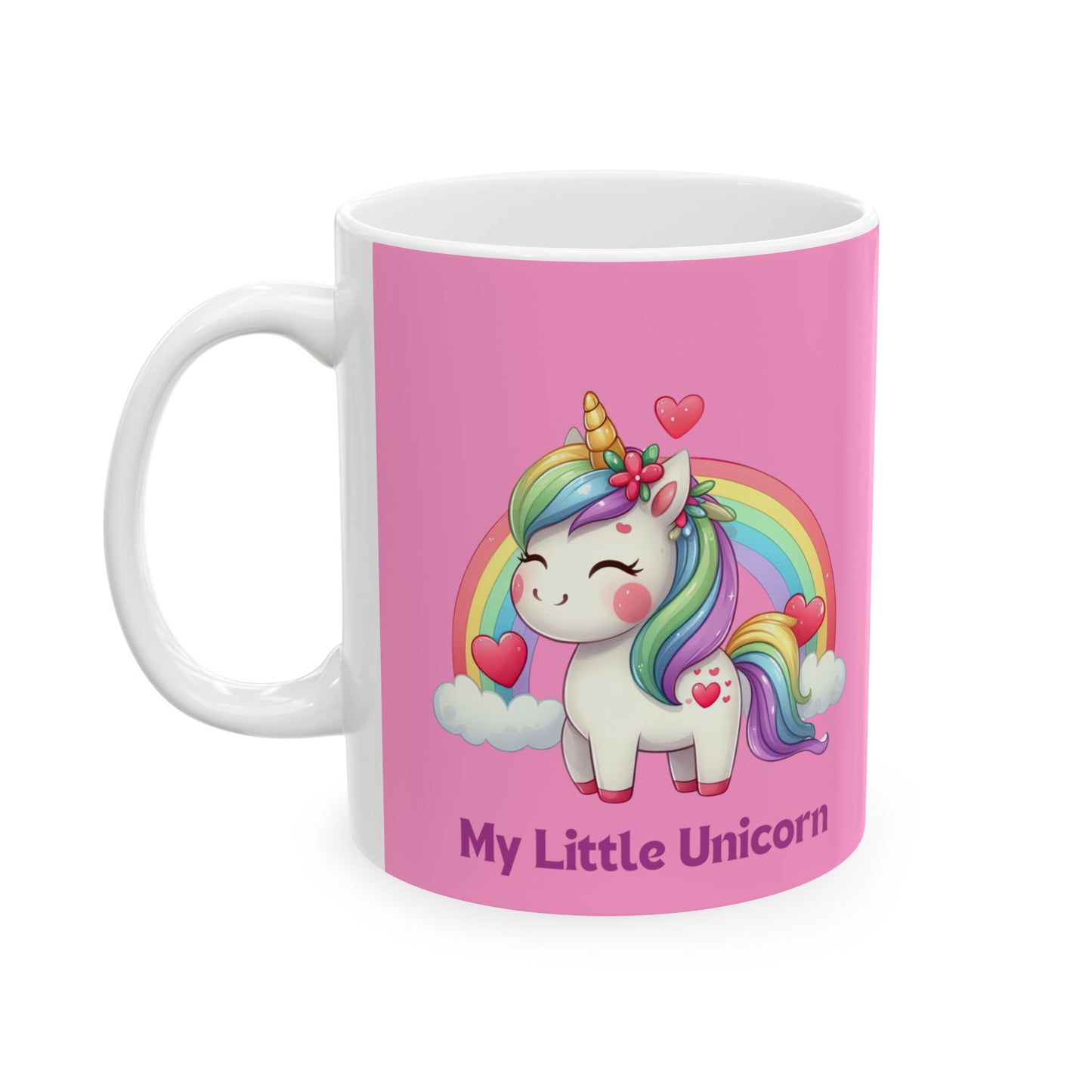 My Little Unicorn Fantasy Mug 11-15 Ounces Pink