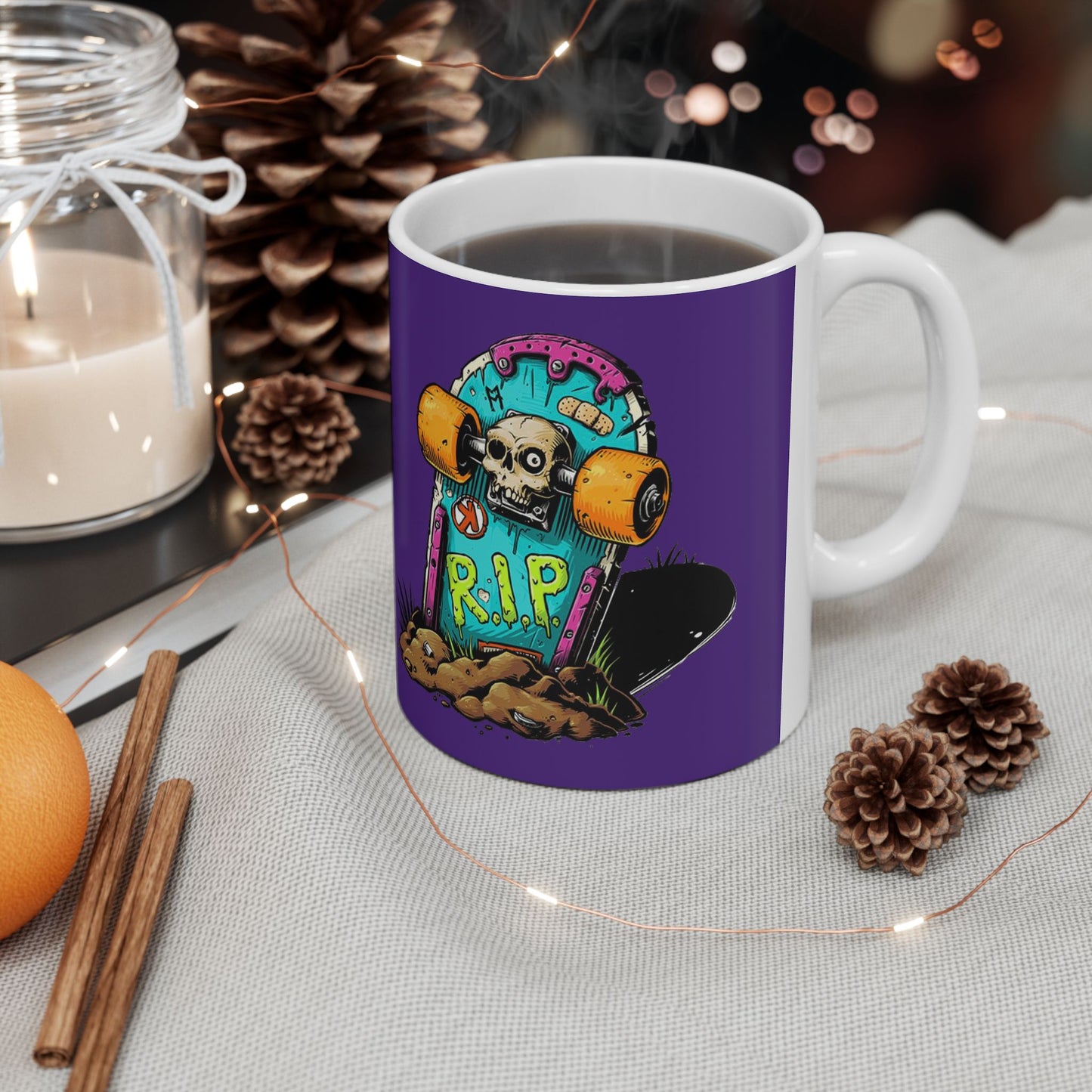 Monsters Mug 11-15 Onces Purple