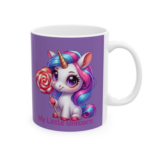 My Little Unicorn Princess Mug 11-15 Ounces Light Purple
