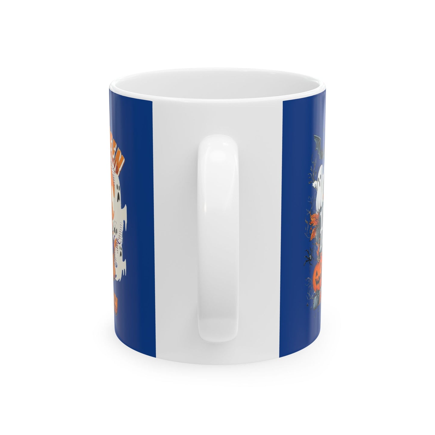 Happy Halloween Mug 11-15 Onces Dark Blue