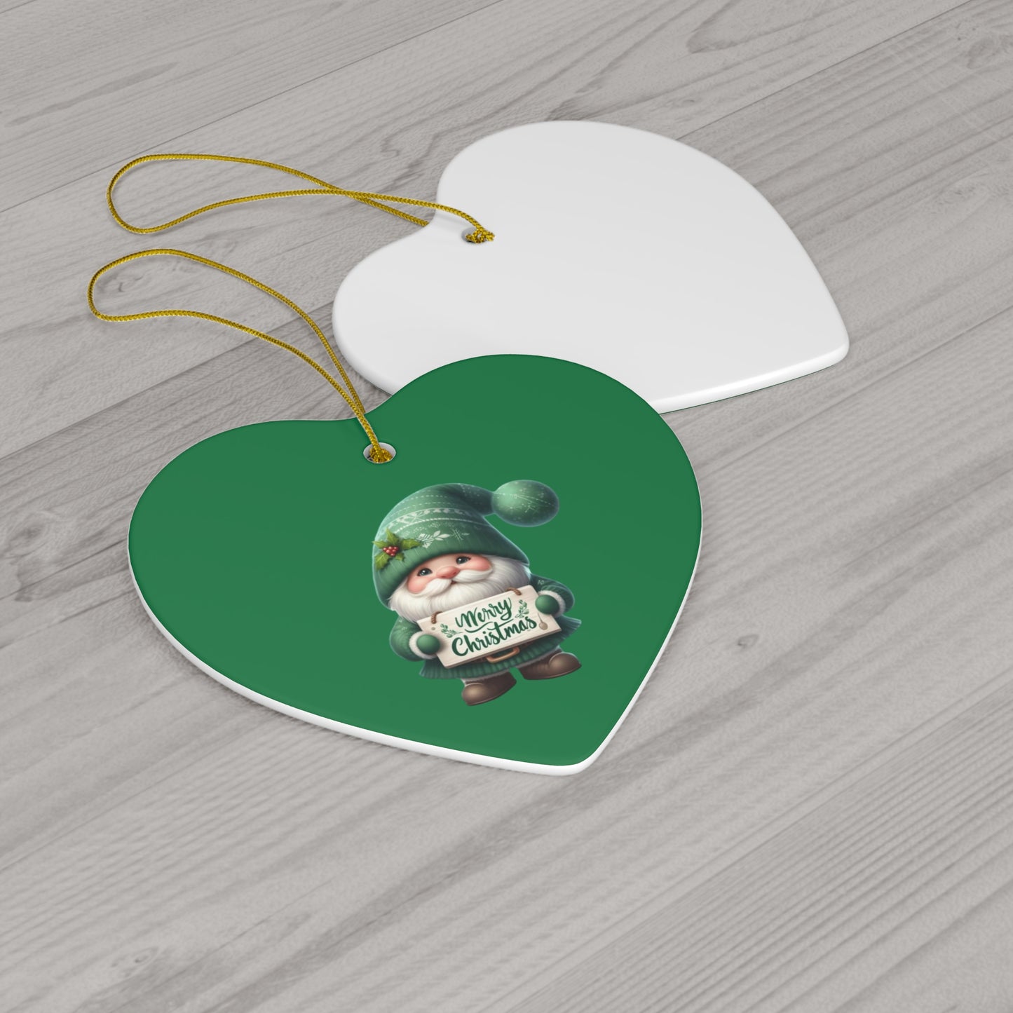 Ceramic Ornament, 4 Shapes