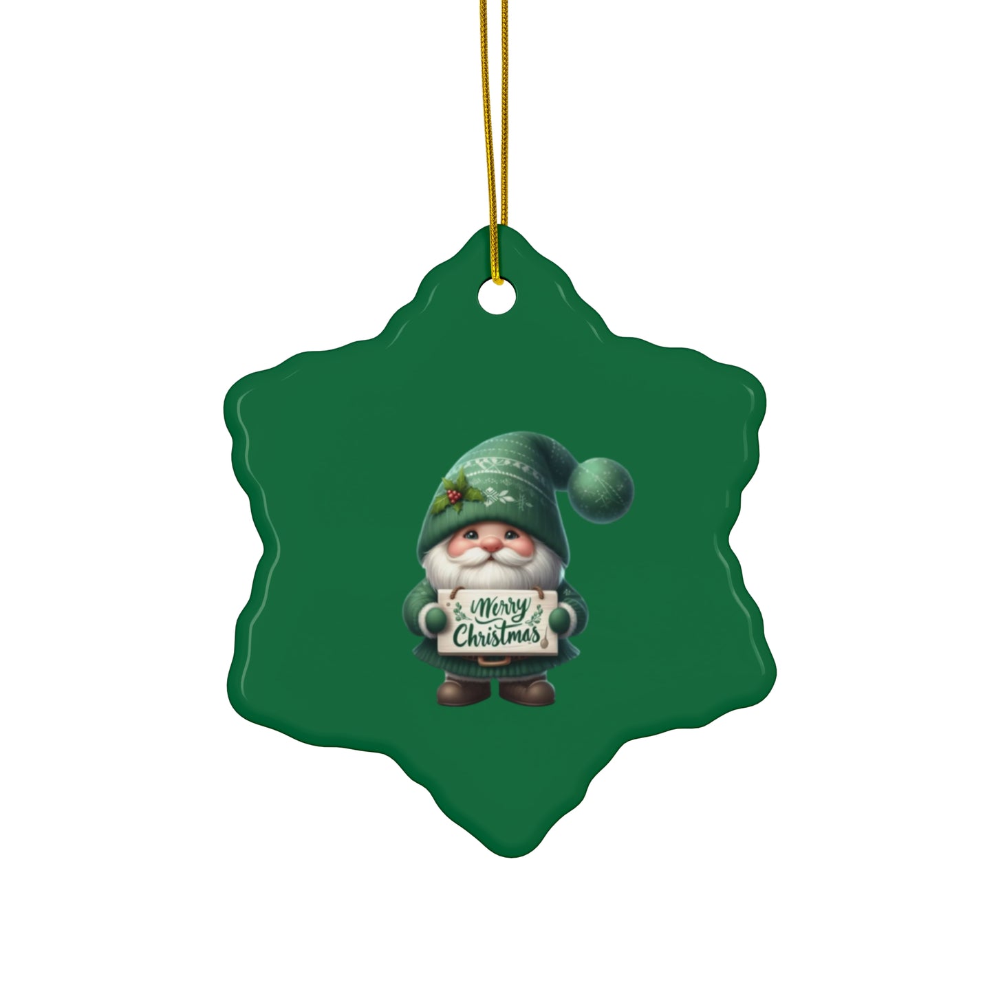 Ceramic Ornament, 4 Shapes