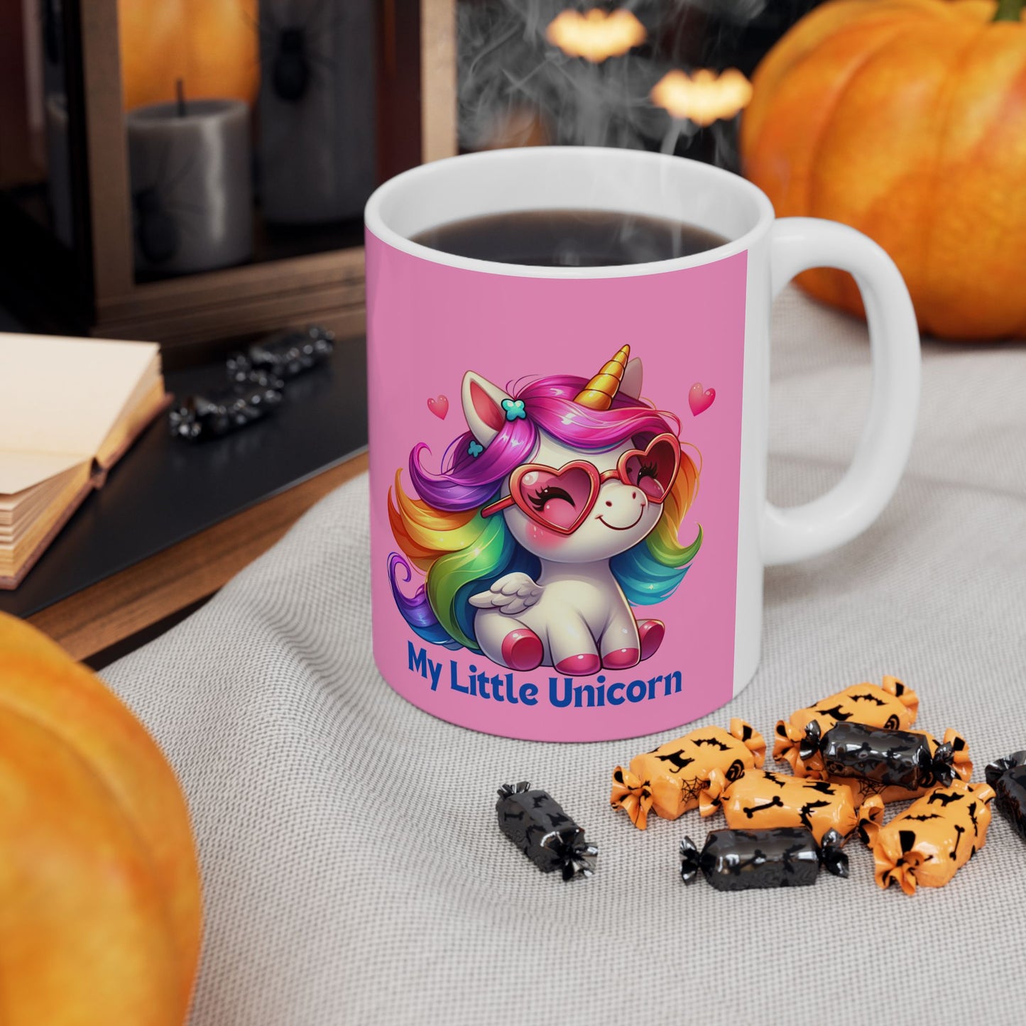 My Little Unicorn Fantasy Mug 11-15 Ounces Pink