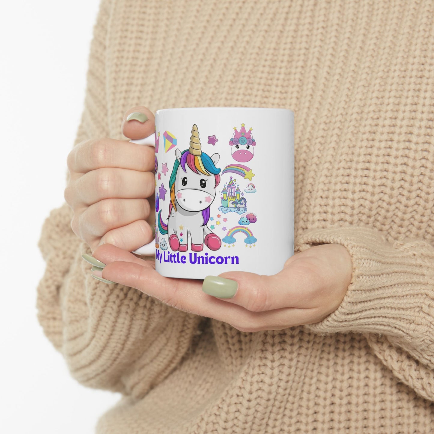 My Little Unicorn Fantasy Mug 11-15 Ounces White