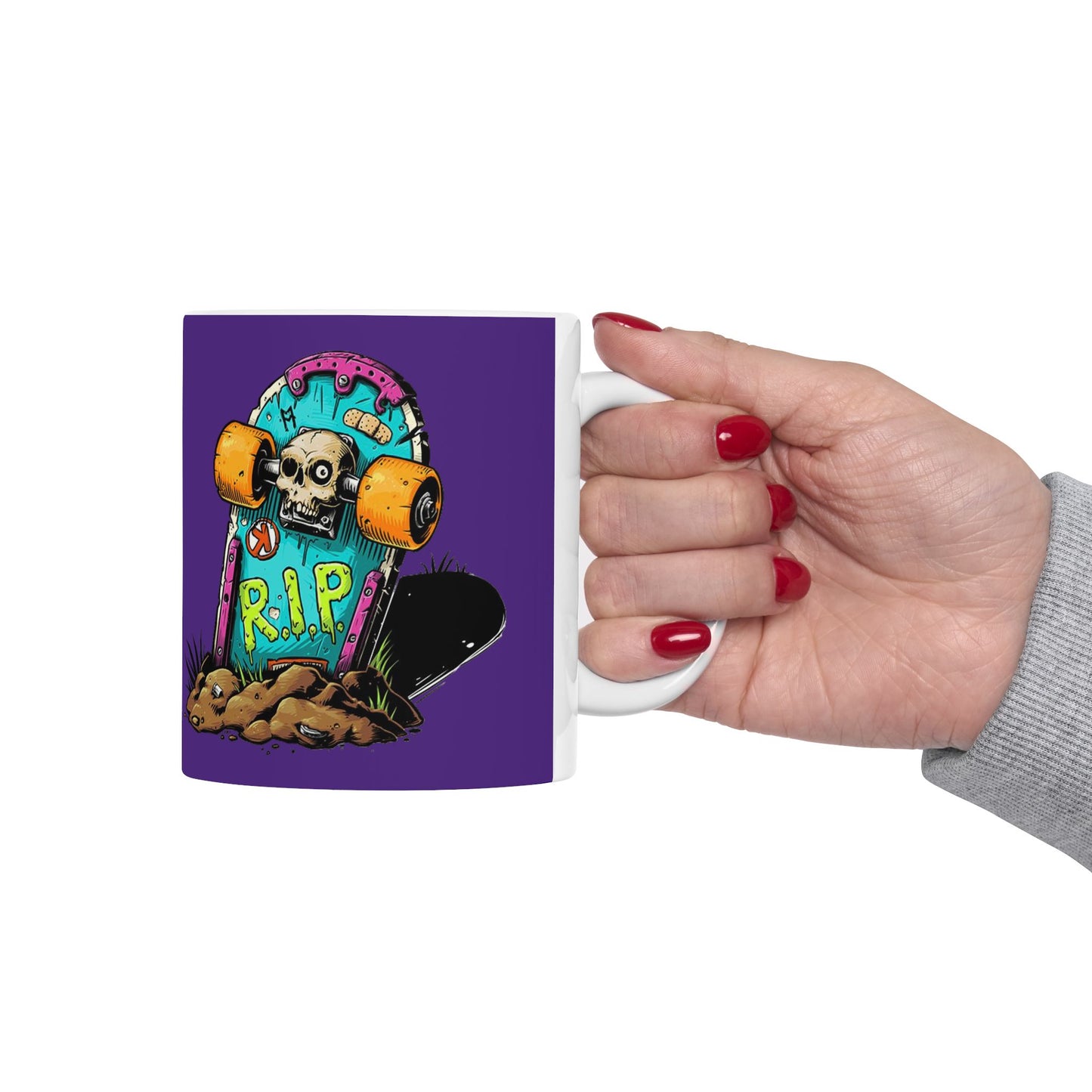 Monsters Mug 11-15 Onces Purple