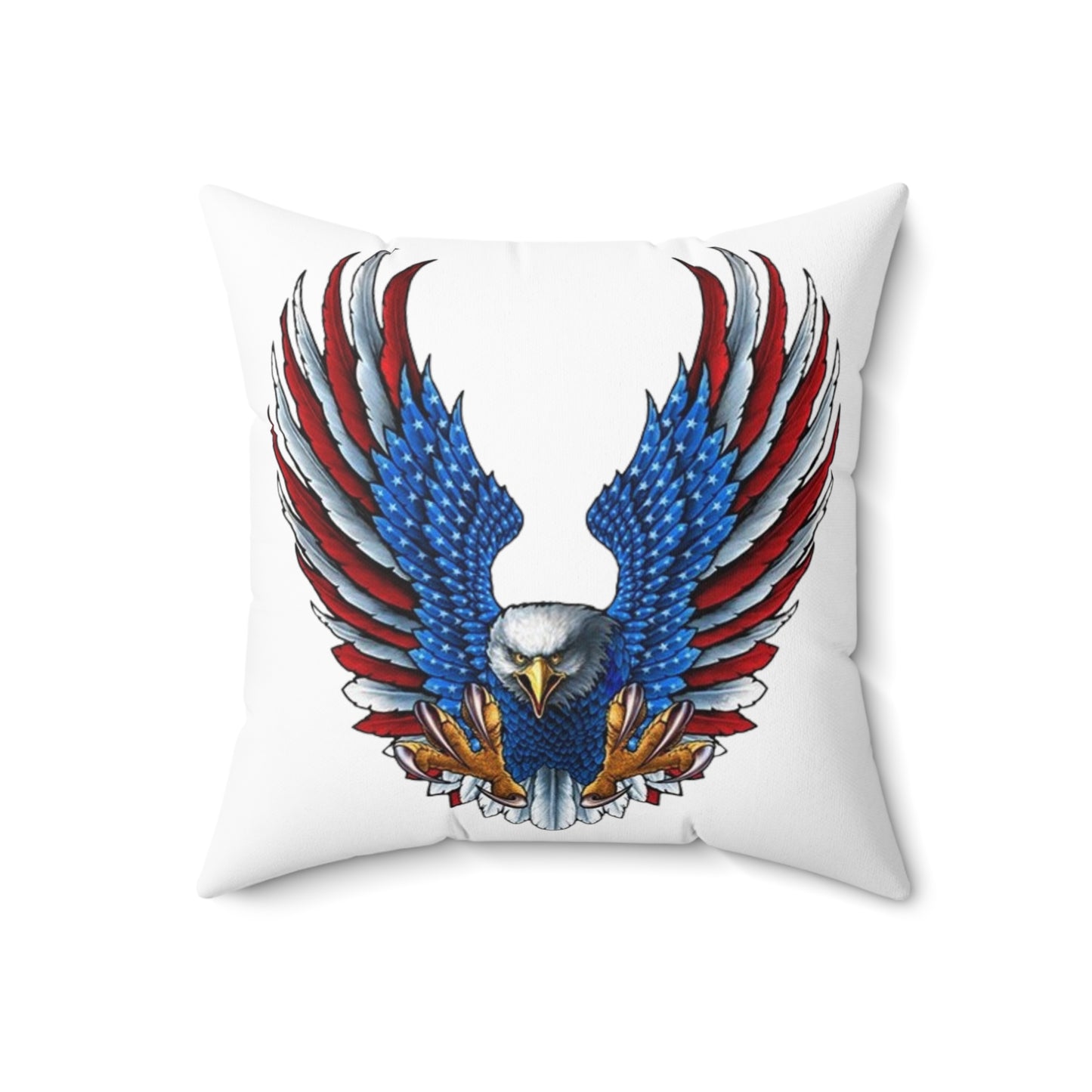 Eagle Usa Spun Polyester Pillow White