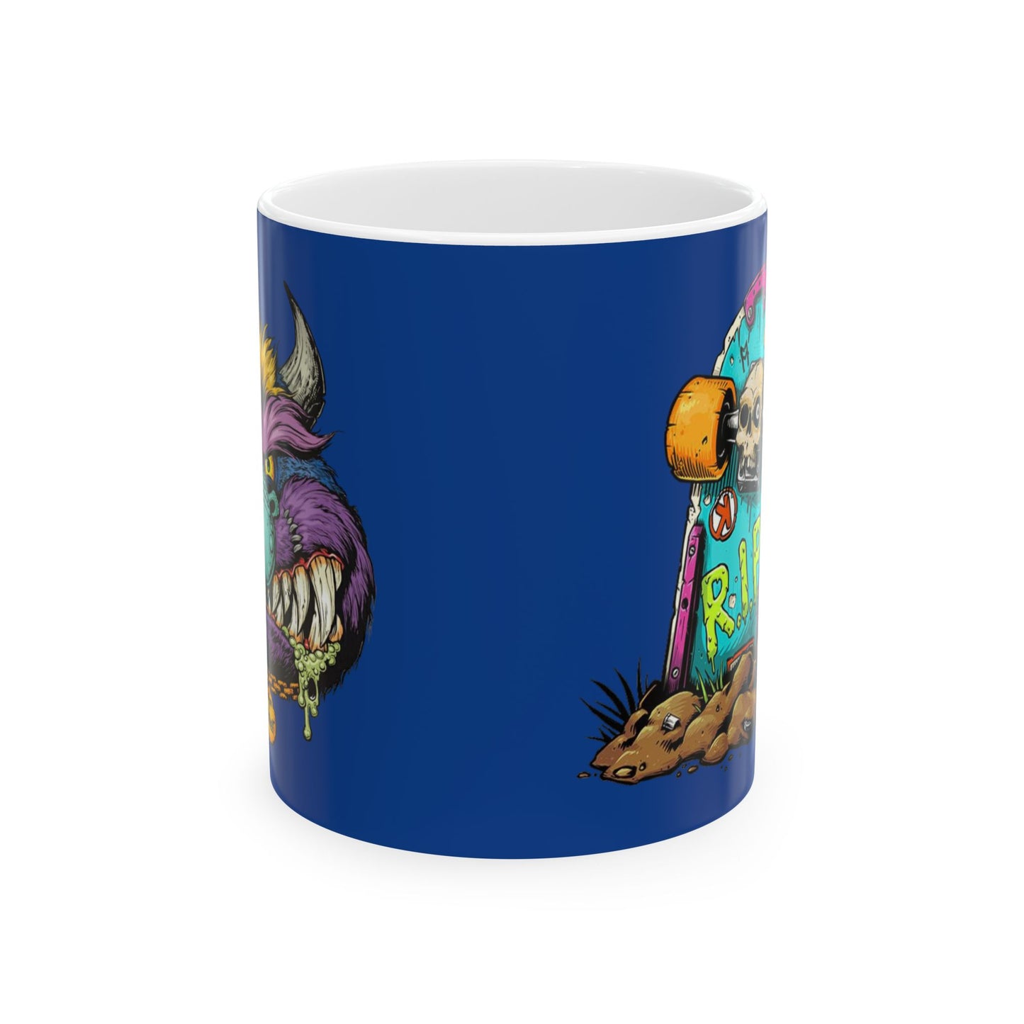 Monsters Mug 11-15 Onces Dark Blue