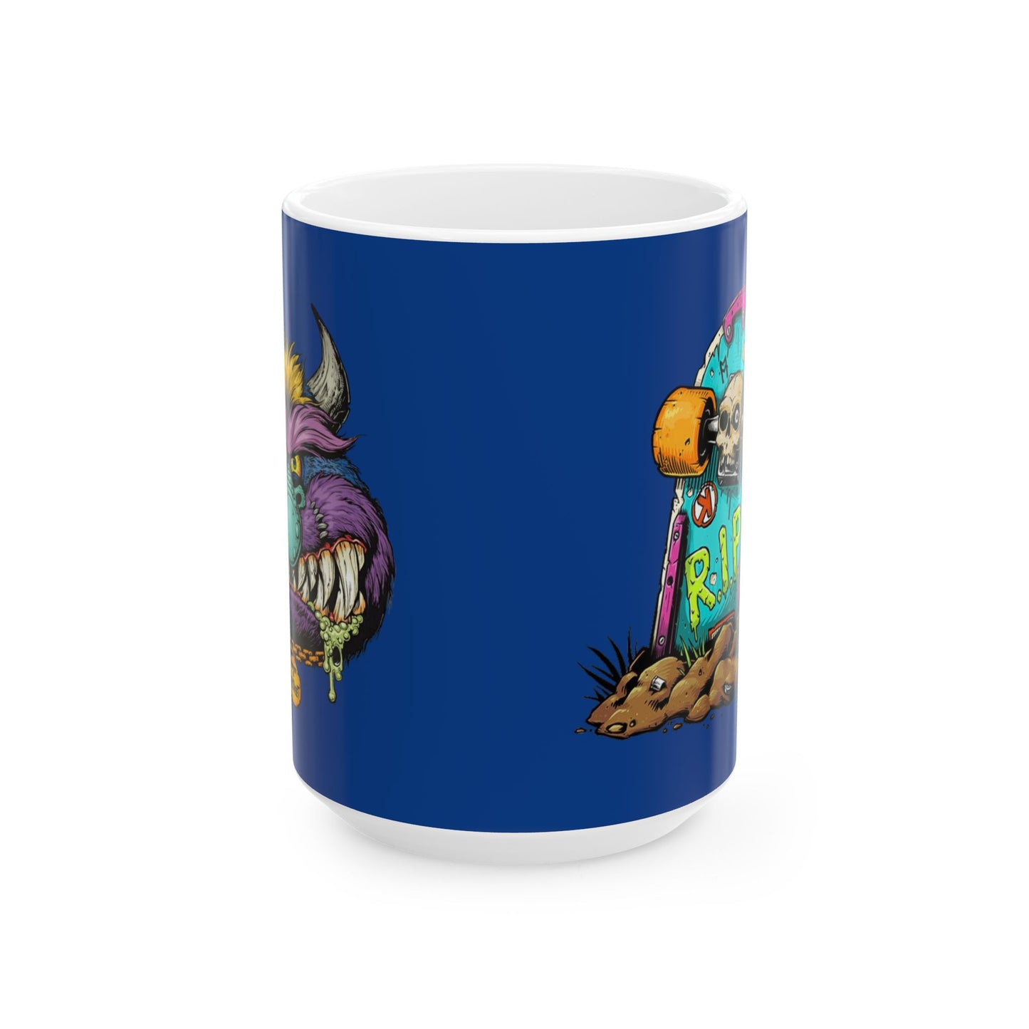 Monsters Mug 11-15 Onces Dark Blue