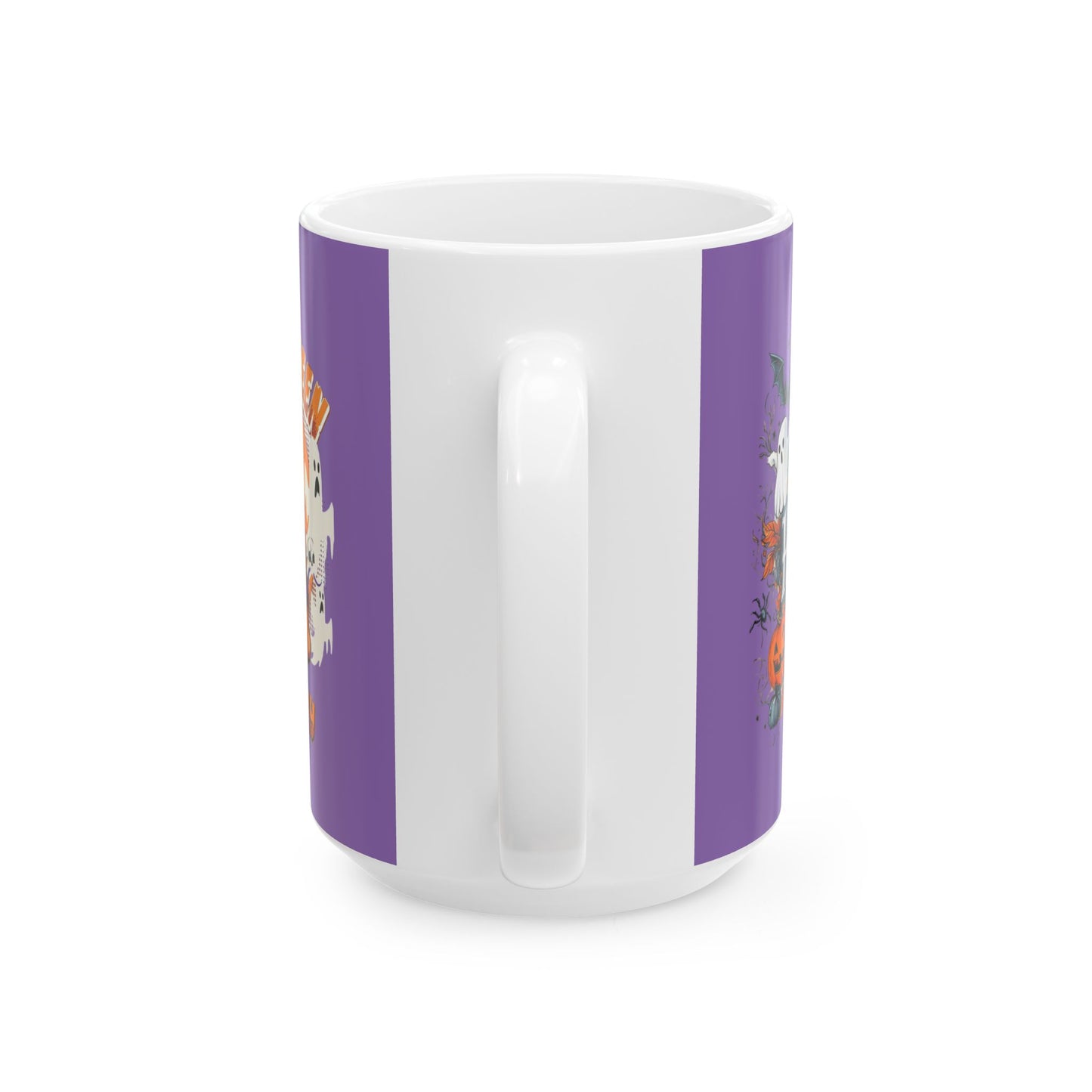 Happy Halloween Mug 11-15 Onces Light Purple