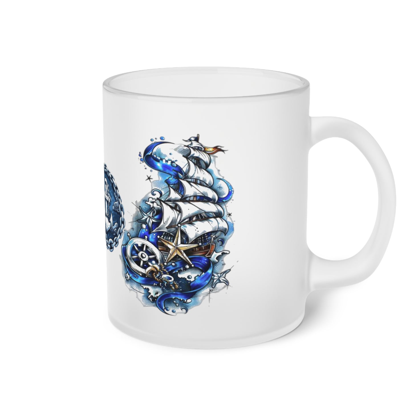 Frosted Glass Mug