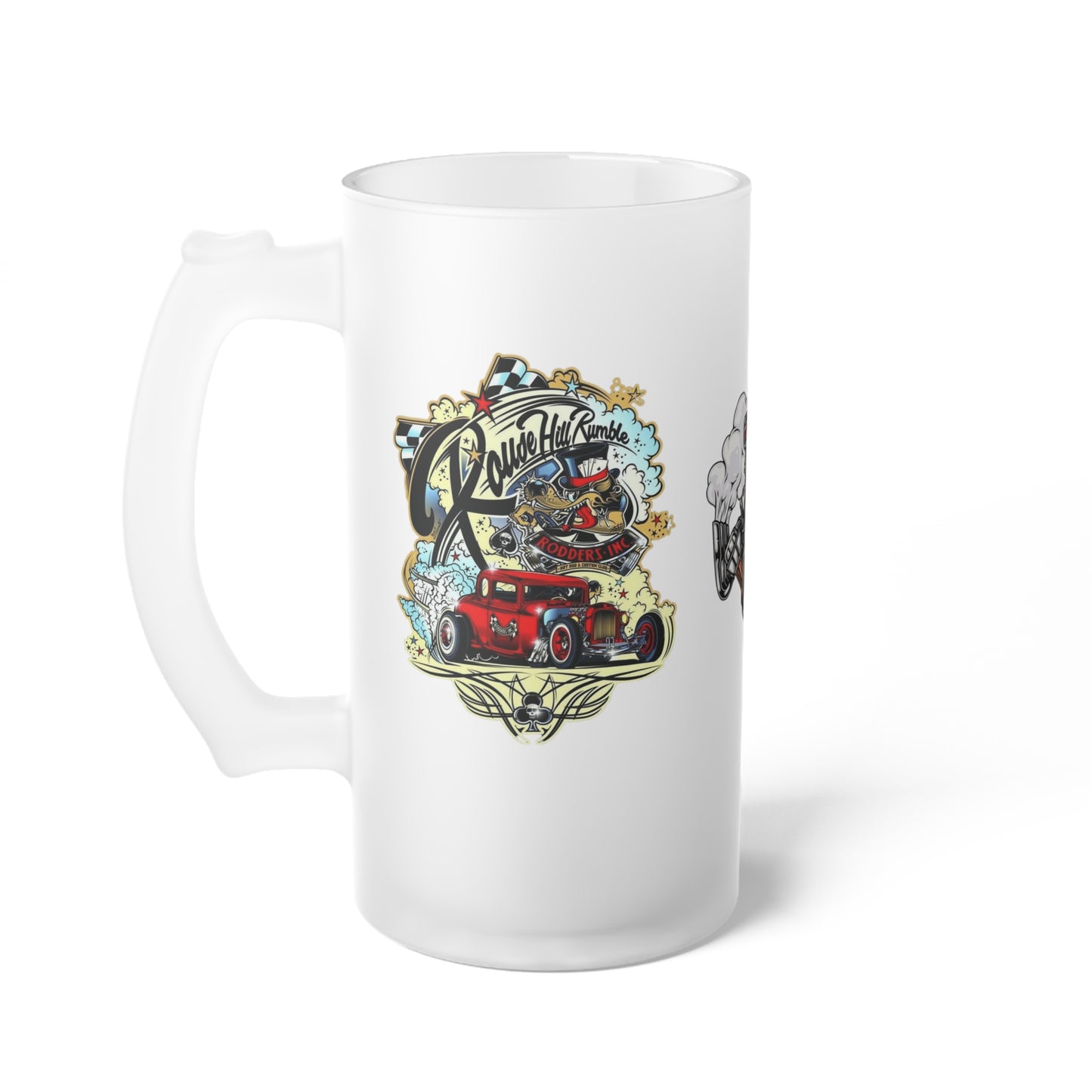 Frosted Glass Beer Mug