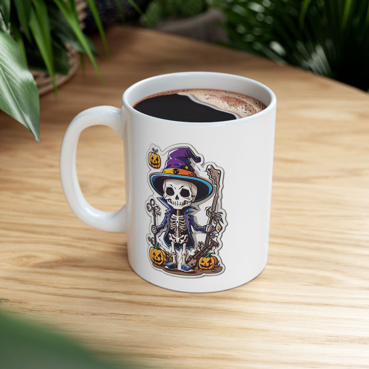 Halloween Mug 11-15 Onces White