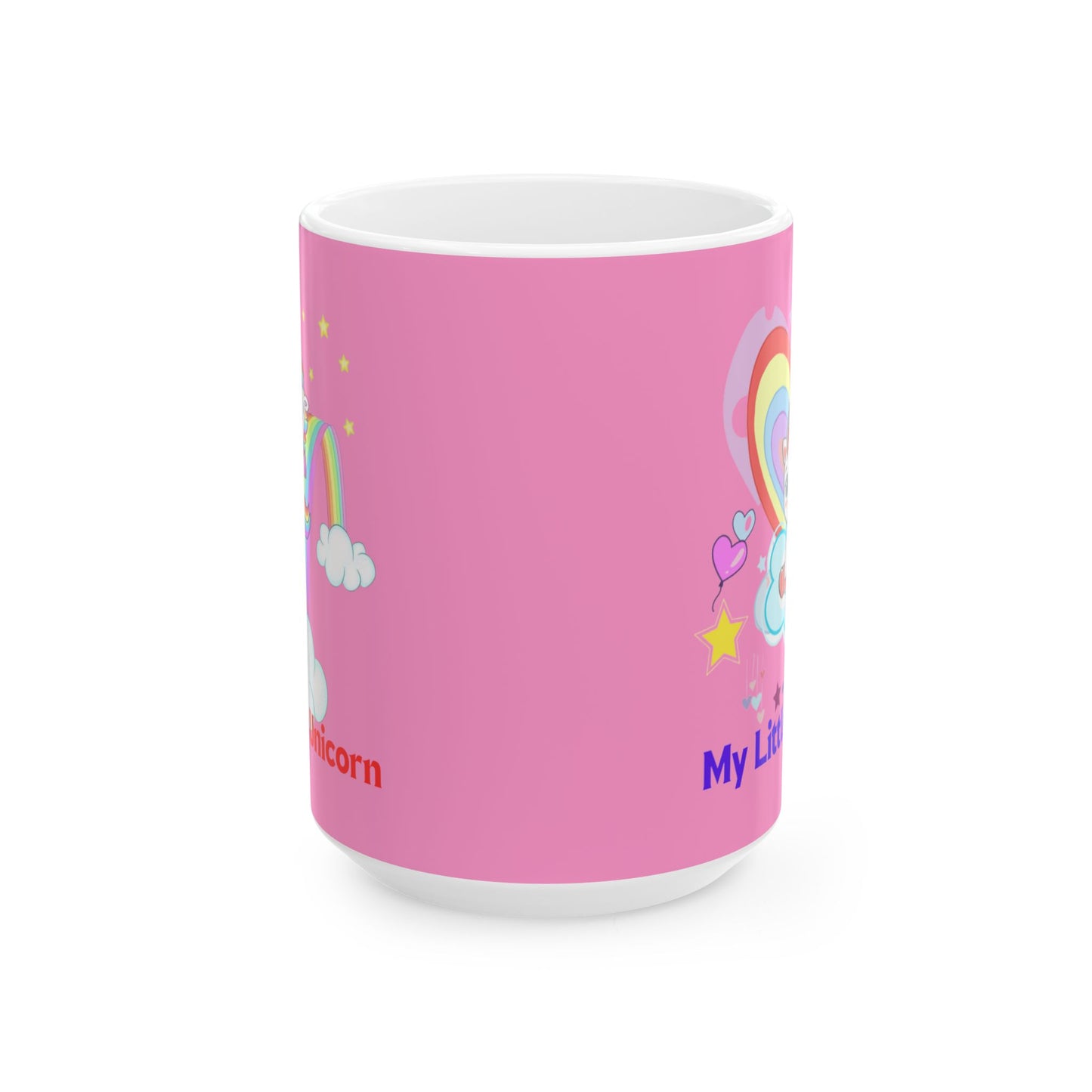 My Little Gold Star Unicorn Mug 11-15 Onces Pink