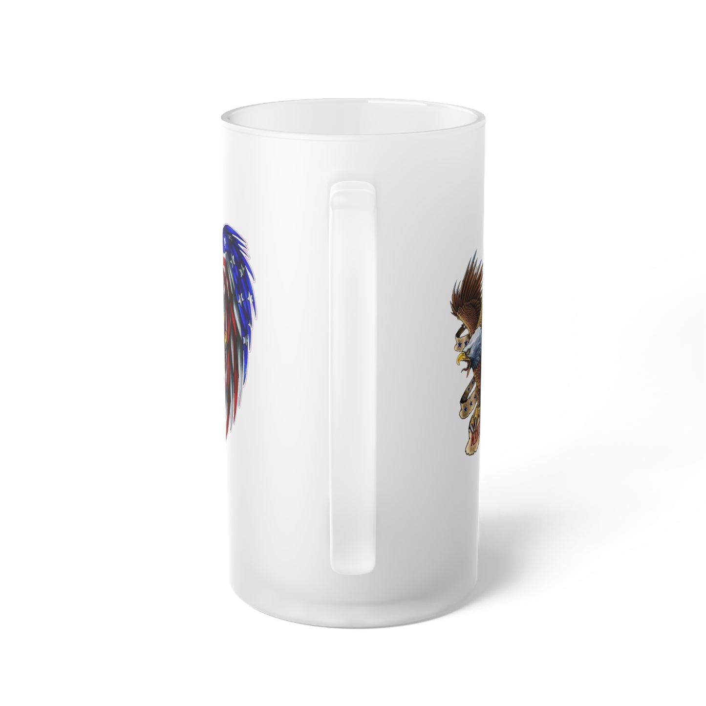 Frosted Glass Beer Mug
