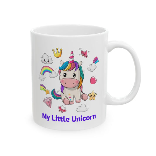 My Little Unicorn Fantasy Mug 11-15 Ounces White
