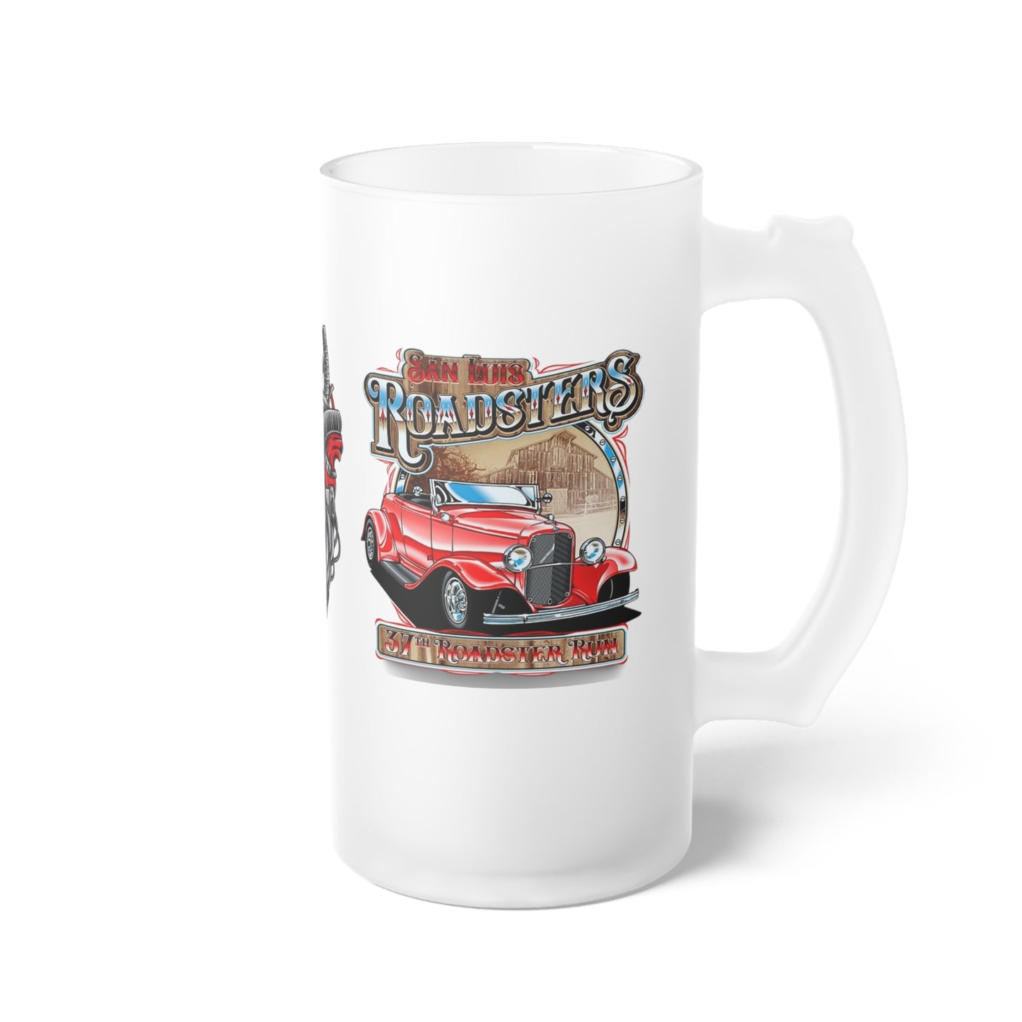 Frosted Glass Beer Mug