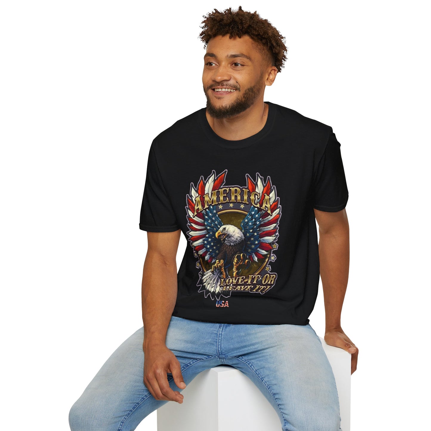 Eagle Usa Unisex T-Shirt Three