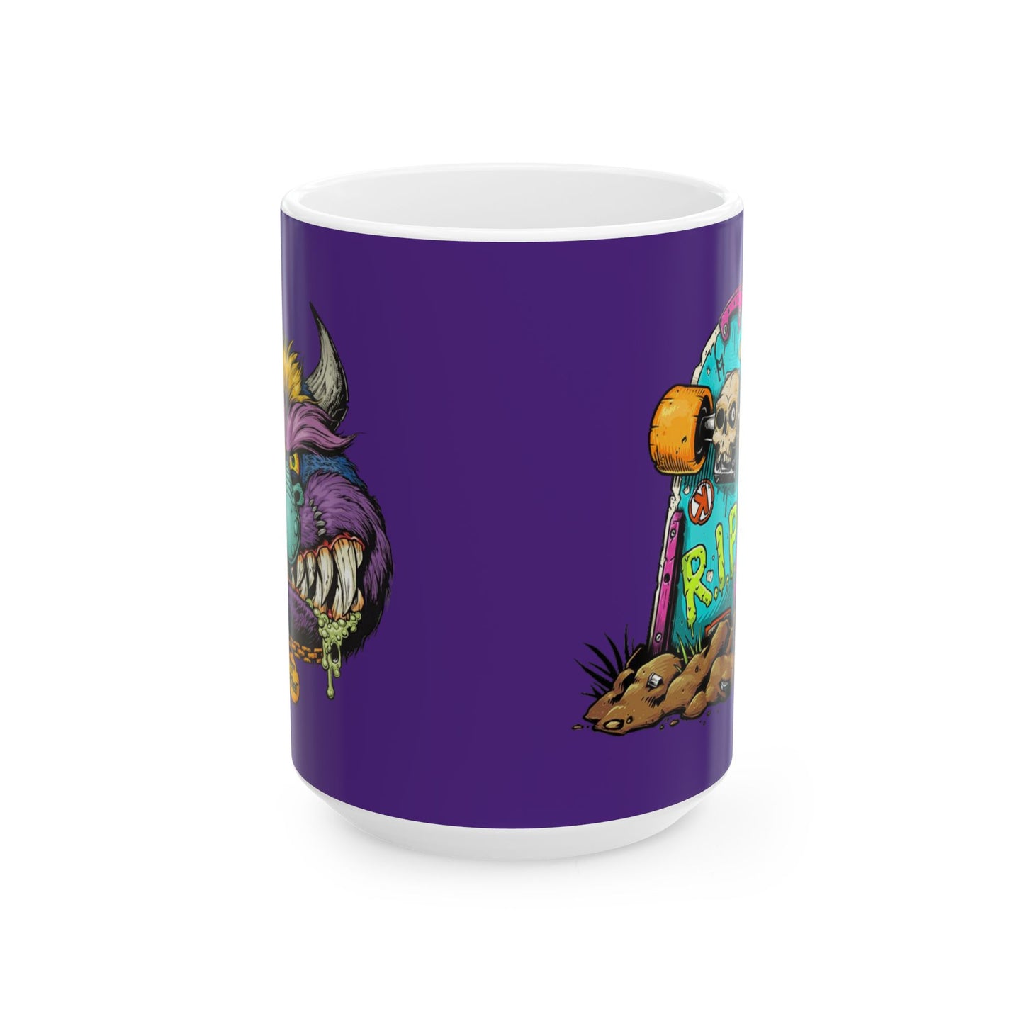 Monsters Mug 11-15 Onces Purple