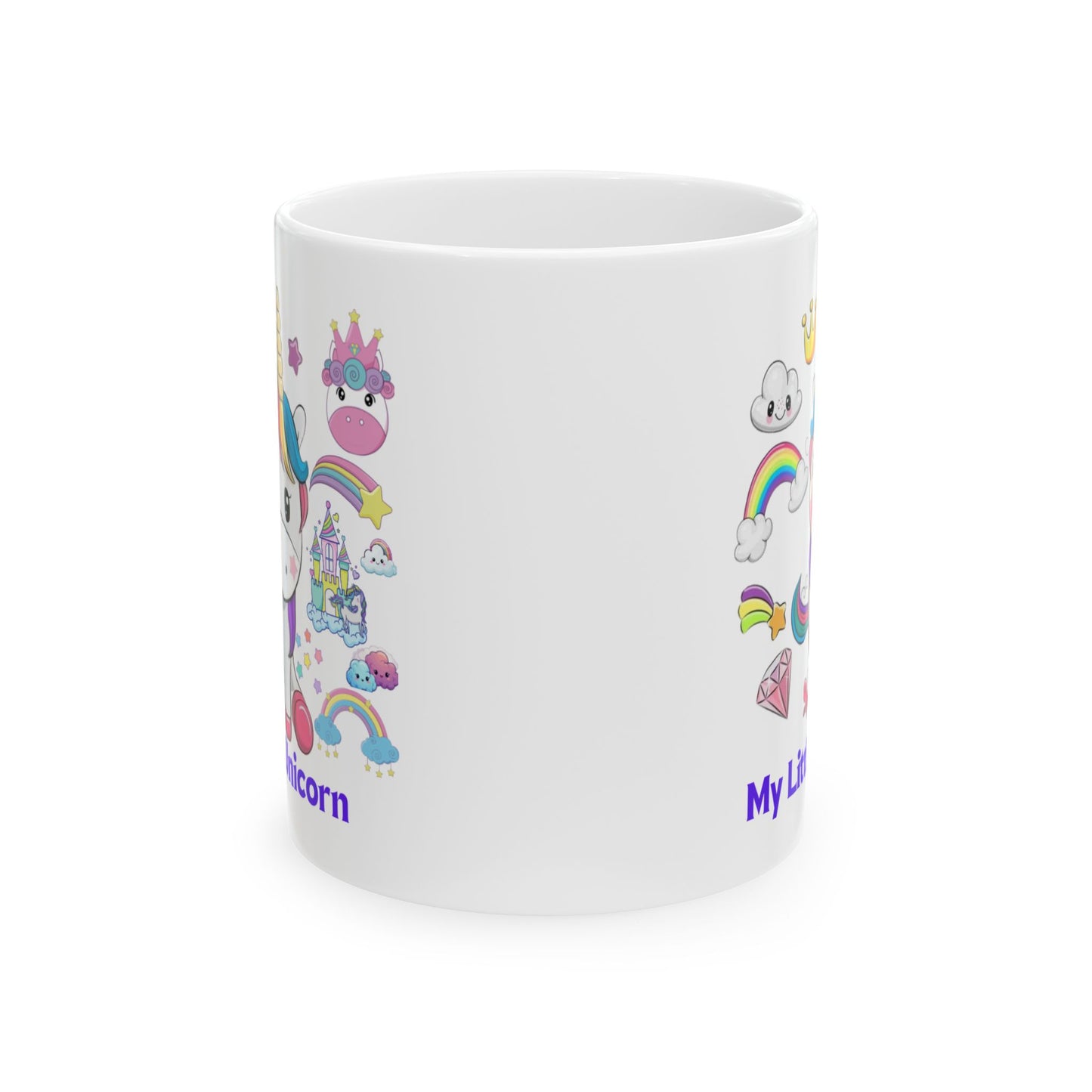 My Little Unicorn Fantasy Mug 11-15 Ounces White