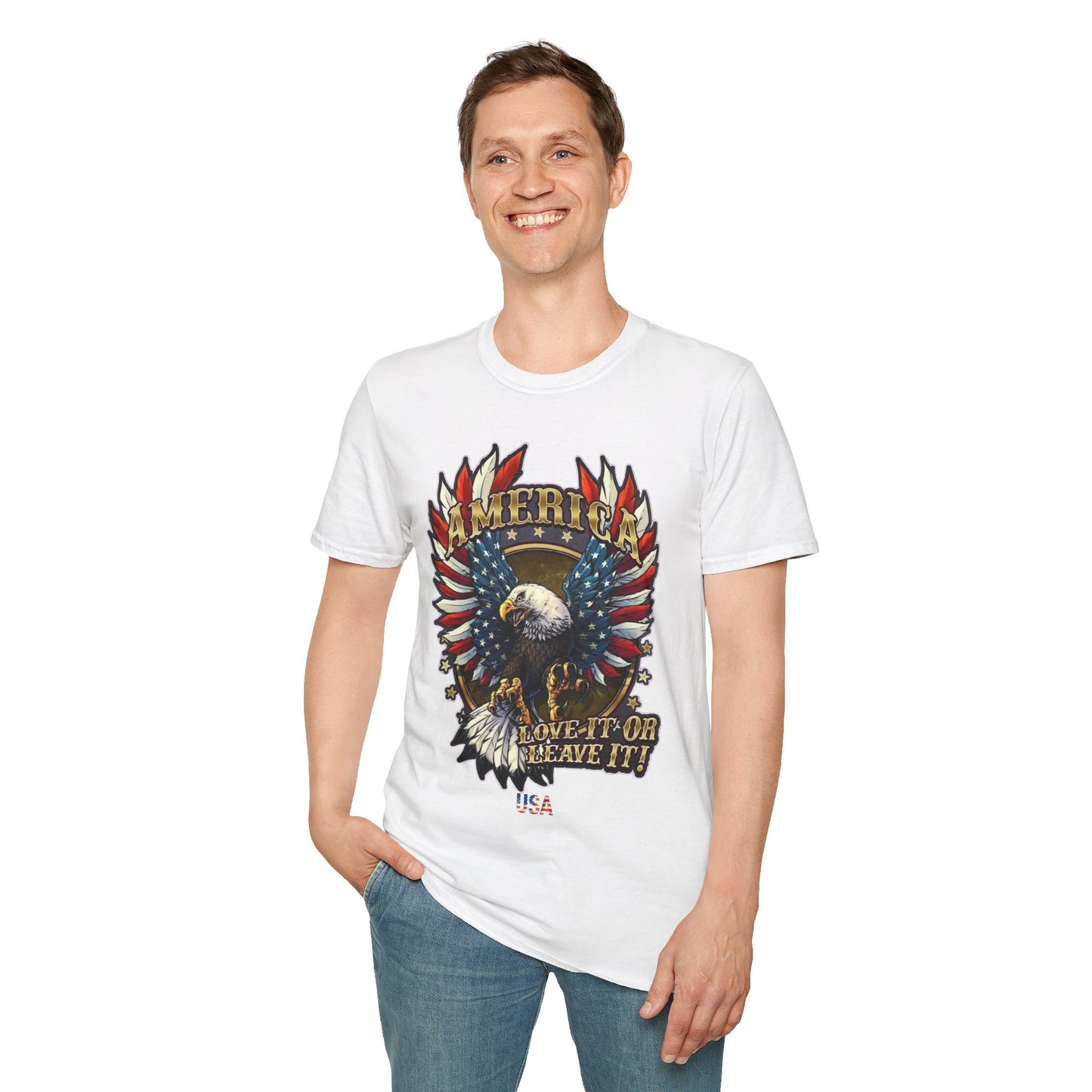 Eagle Usa Unisex T-Shirt Three