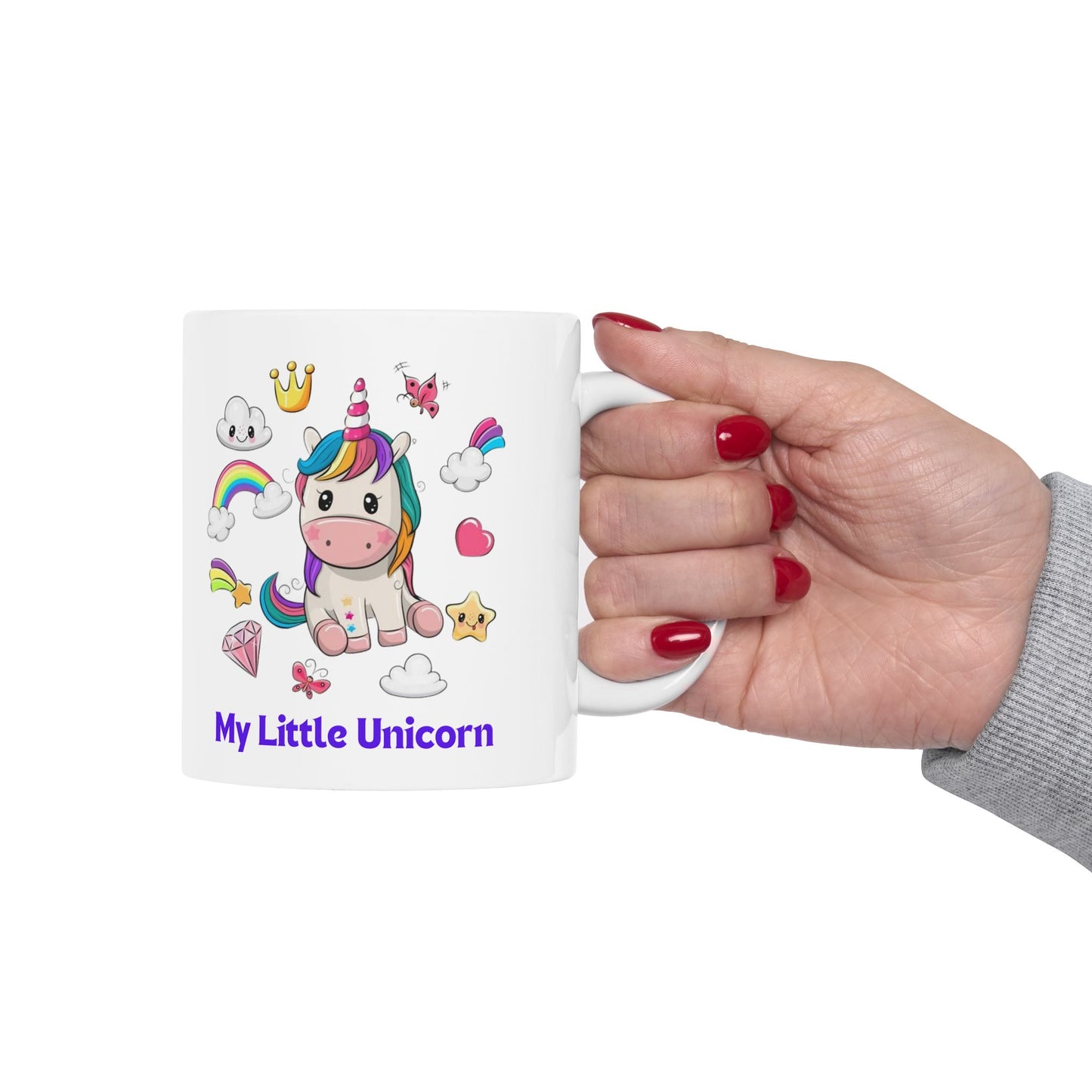 My Little Unicorn Fantasy Mug 11-15 Ounces White