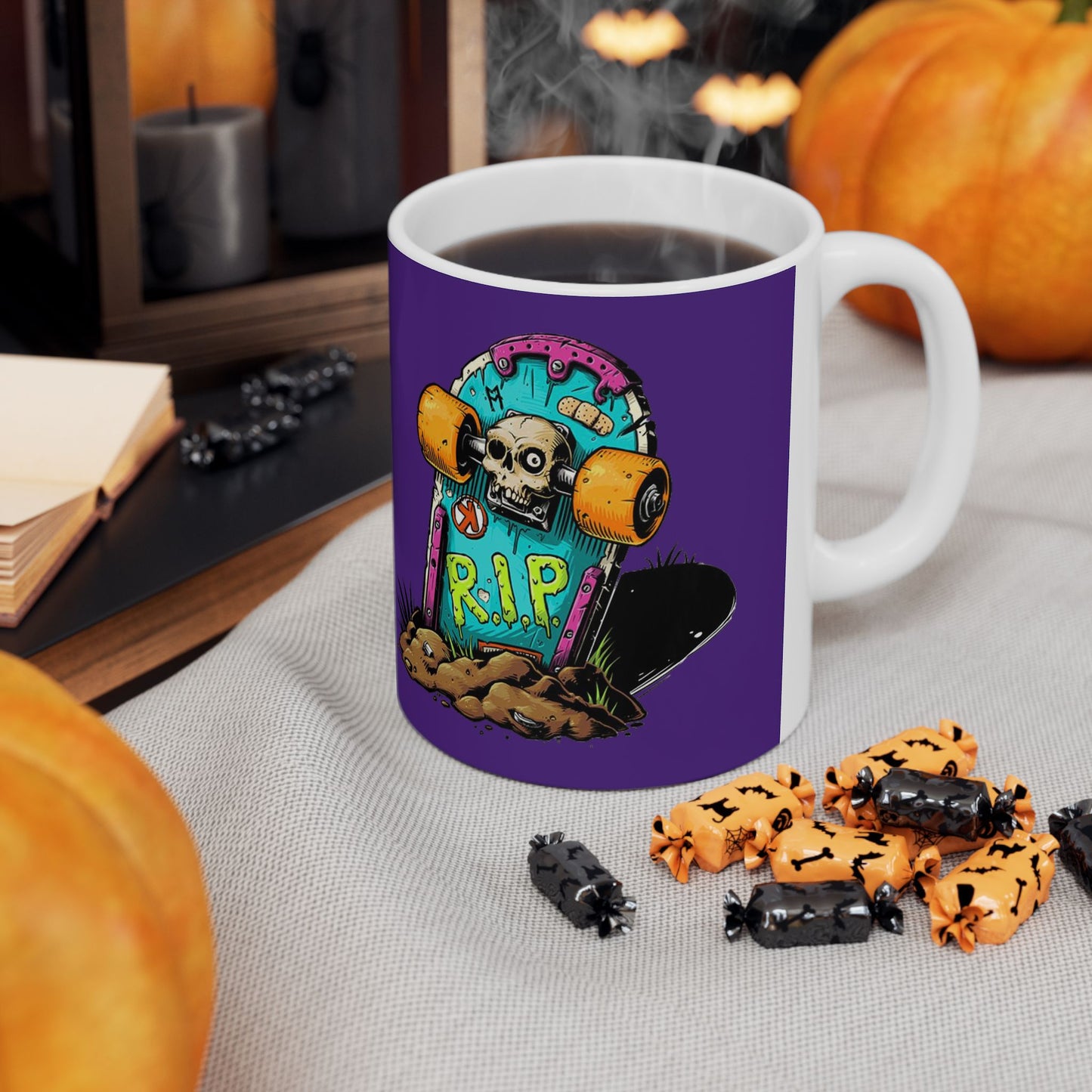Monsters Mug 11-15 Onces Purple