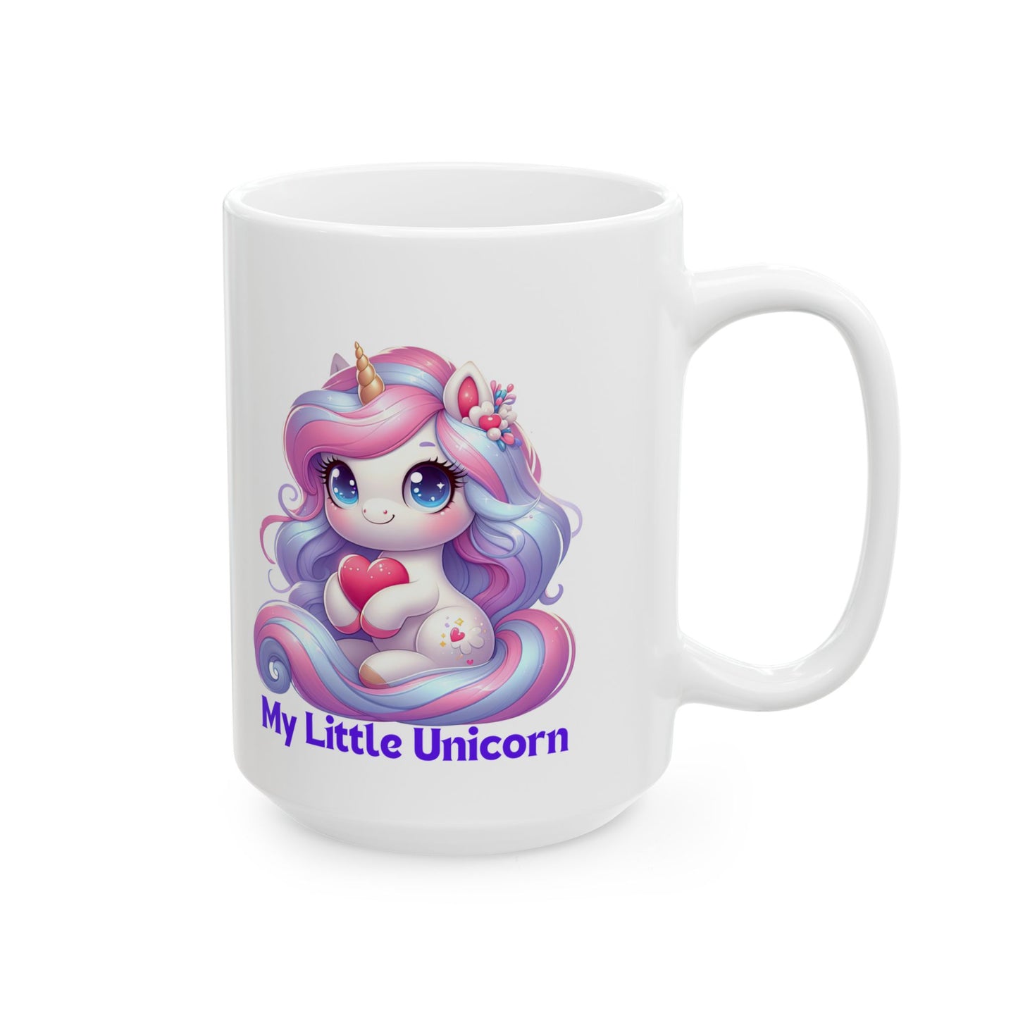 My Little Unicorn Sweet Mug 11-15 Ounces White