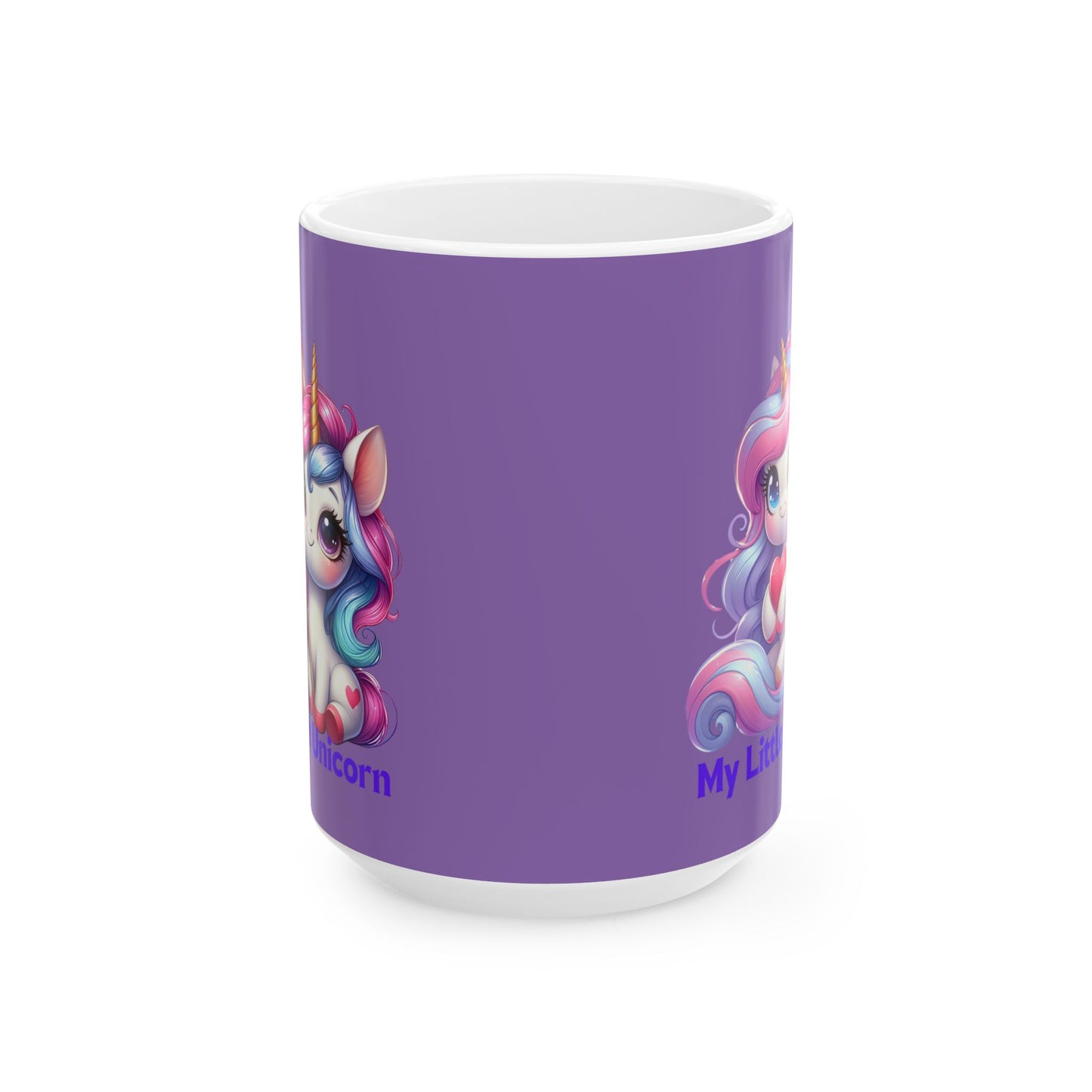 My Little Unicorn Sweet Mug 11-15 Ounces Light Purple