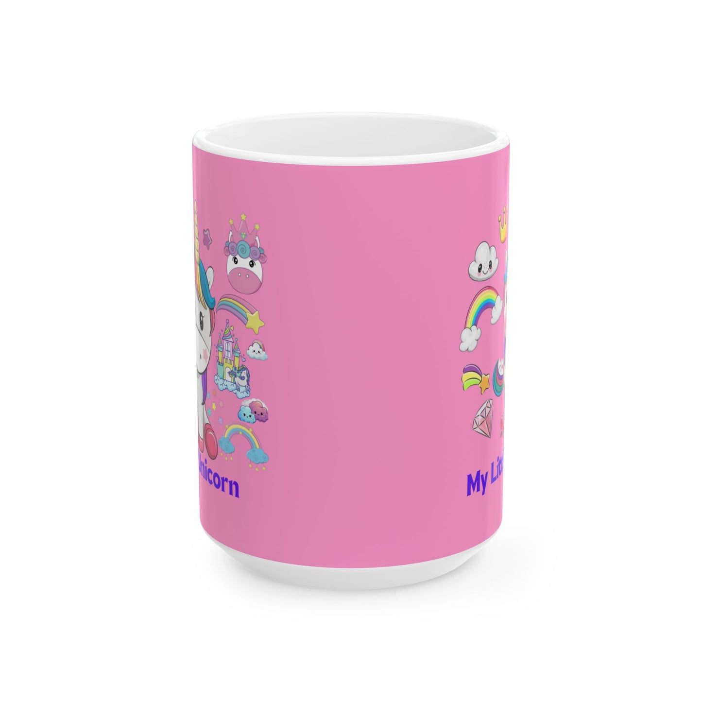 My Little Unicorn Fantasy Mug 11-15 Ounces Pink