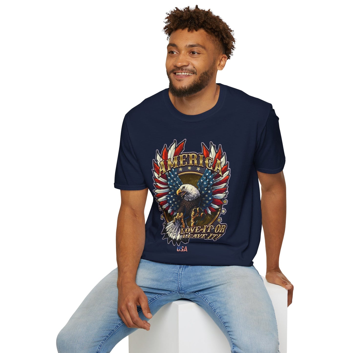 Eagle Usa Unisex T-Shirt Three