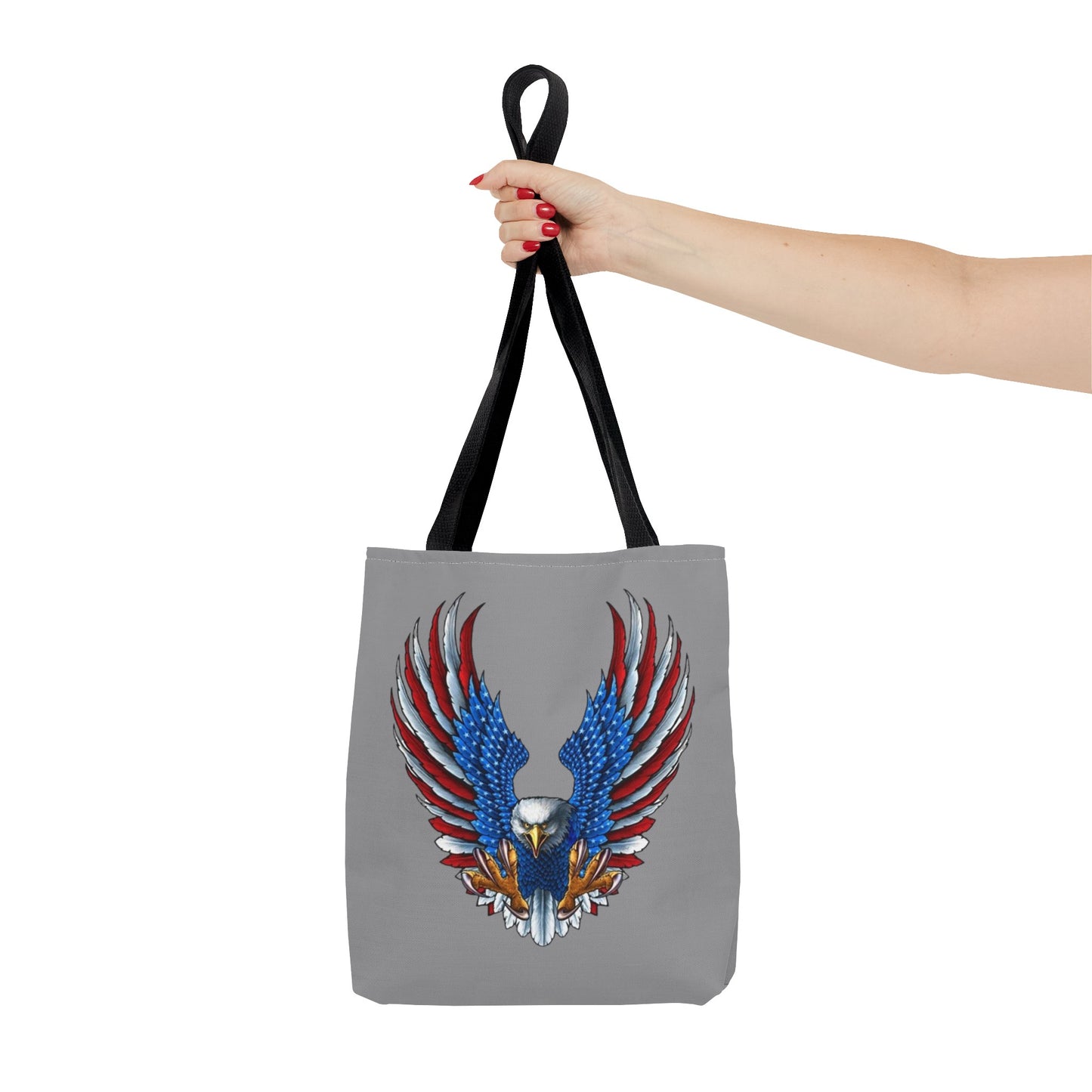 Eagle Usa Tote Bag Grey