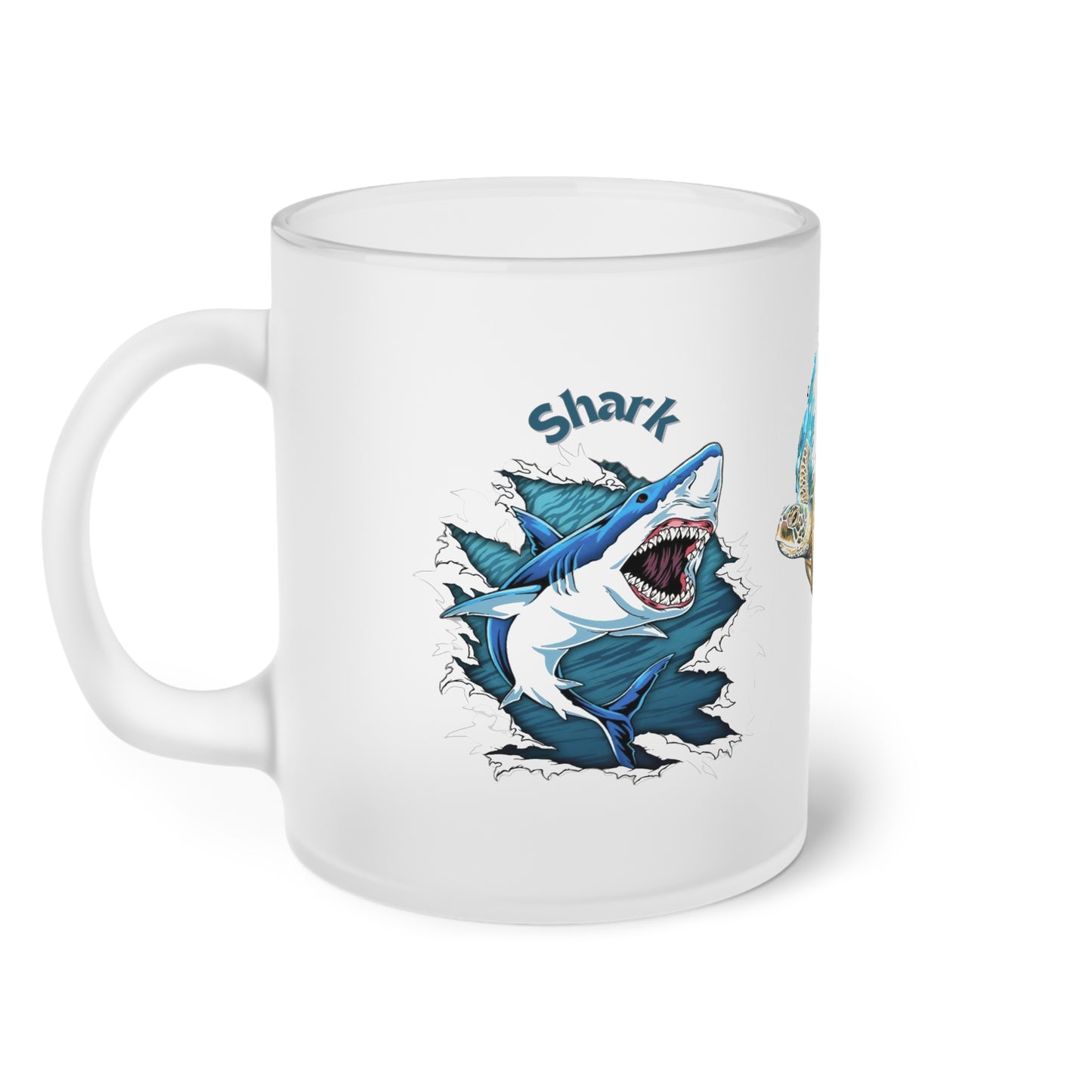 Frosted Glass Mug