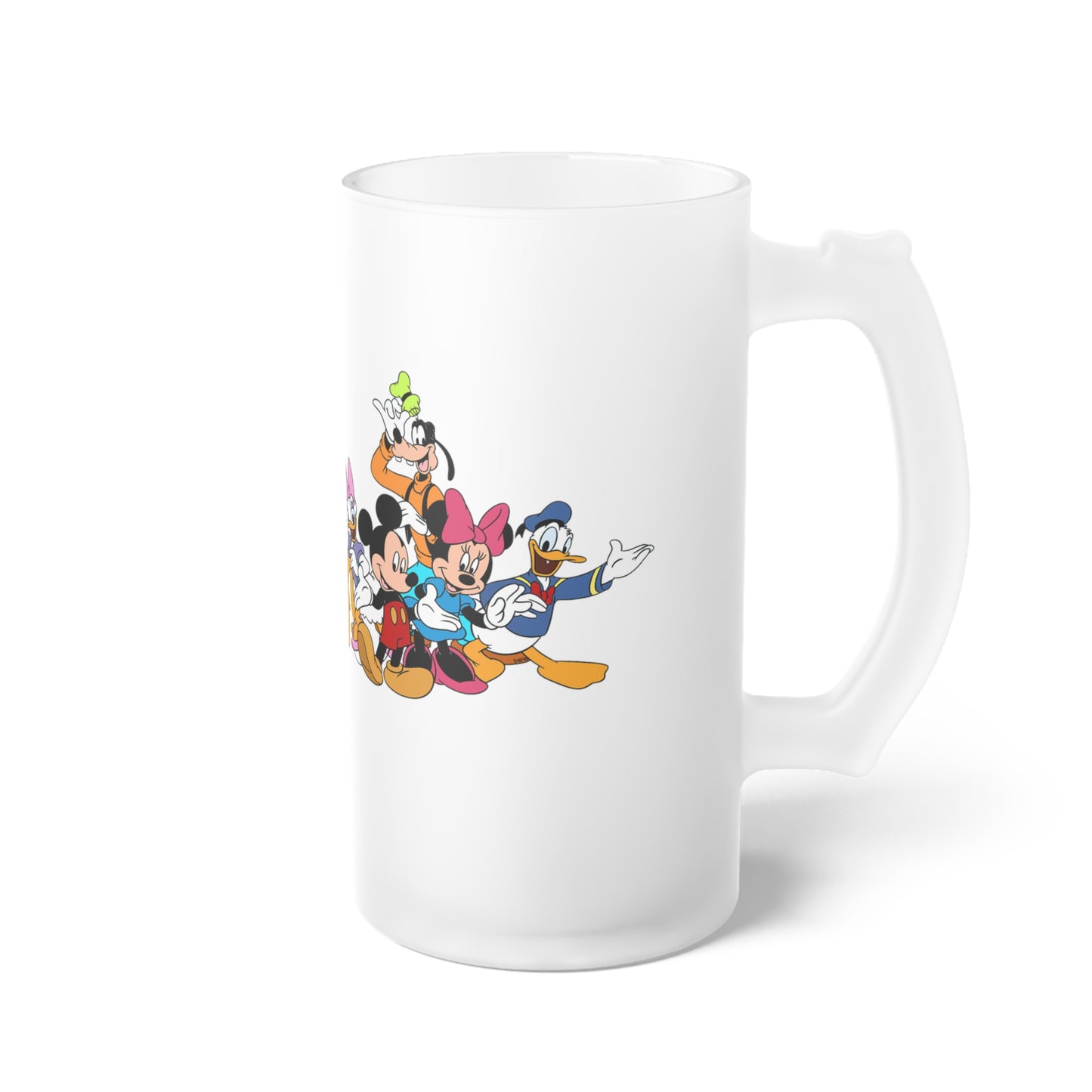 Frosted Glass Beer Mug