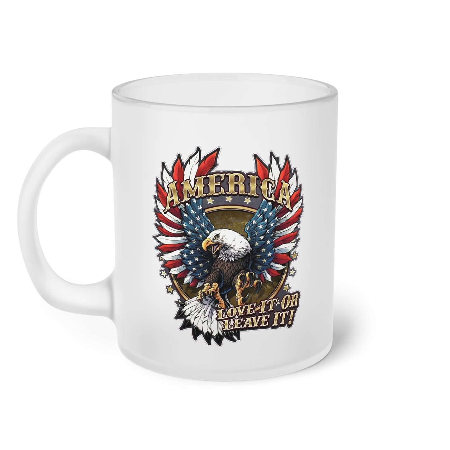 Frosted Glass Mug