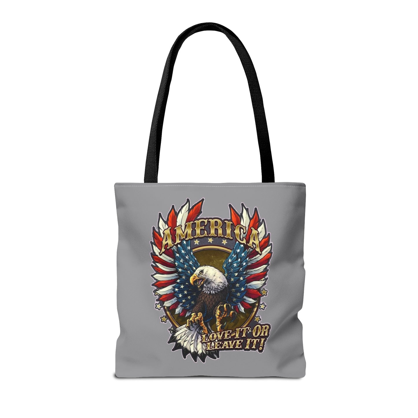Eagle Usa Tote Bag Grey
