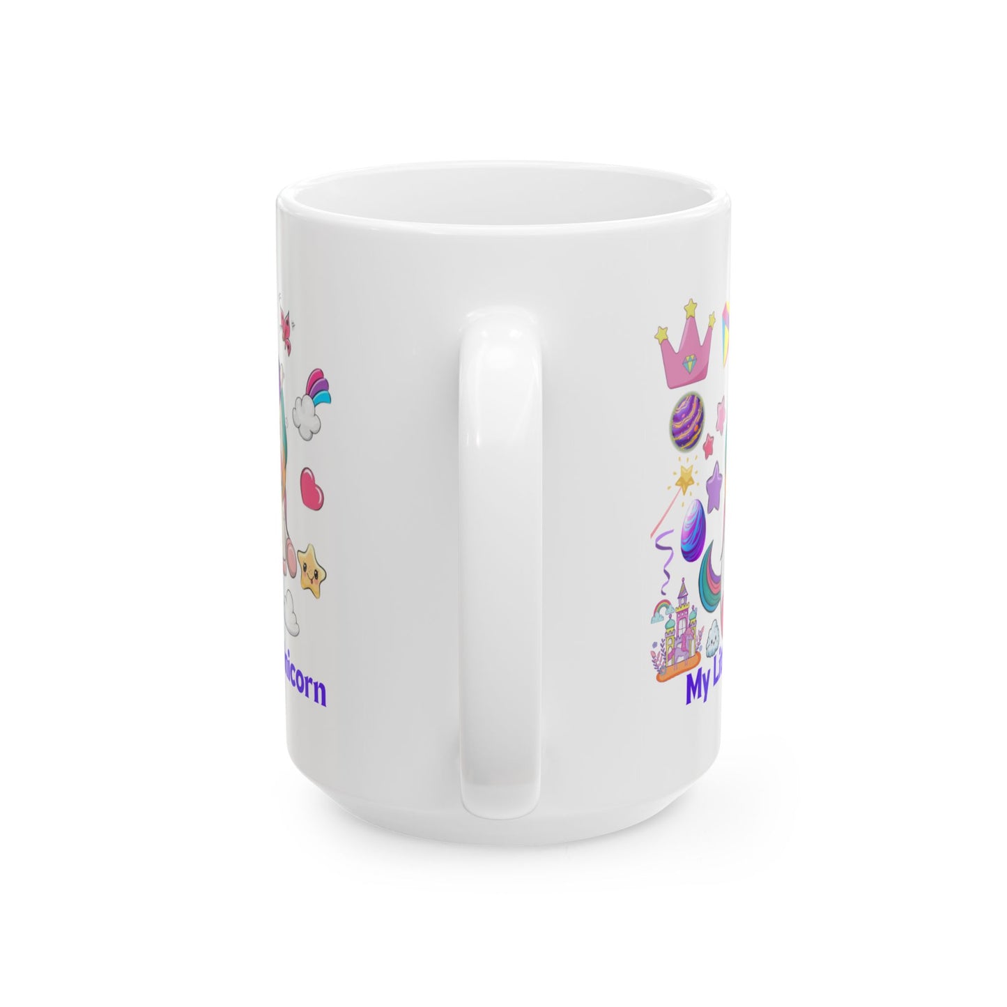 My Little Unicorn Fantasy Mug 11-15 Ounces White