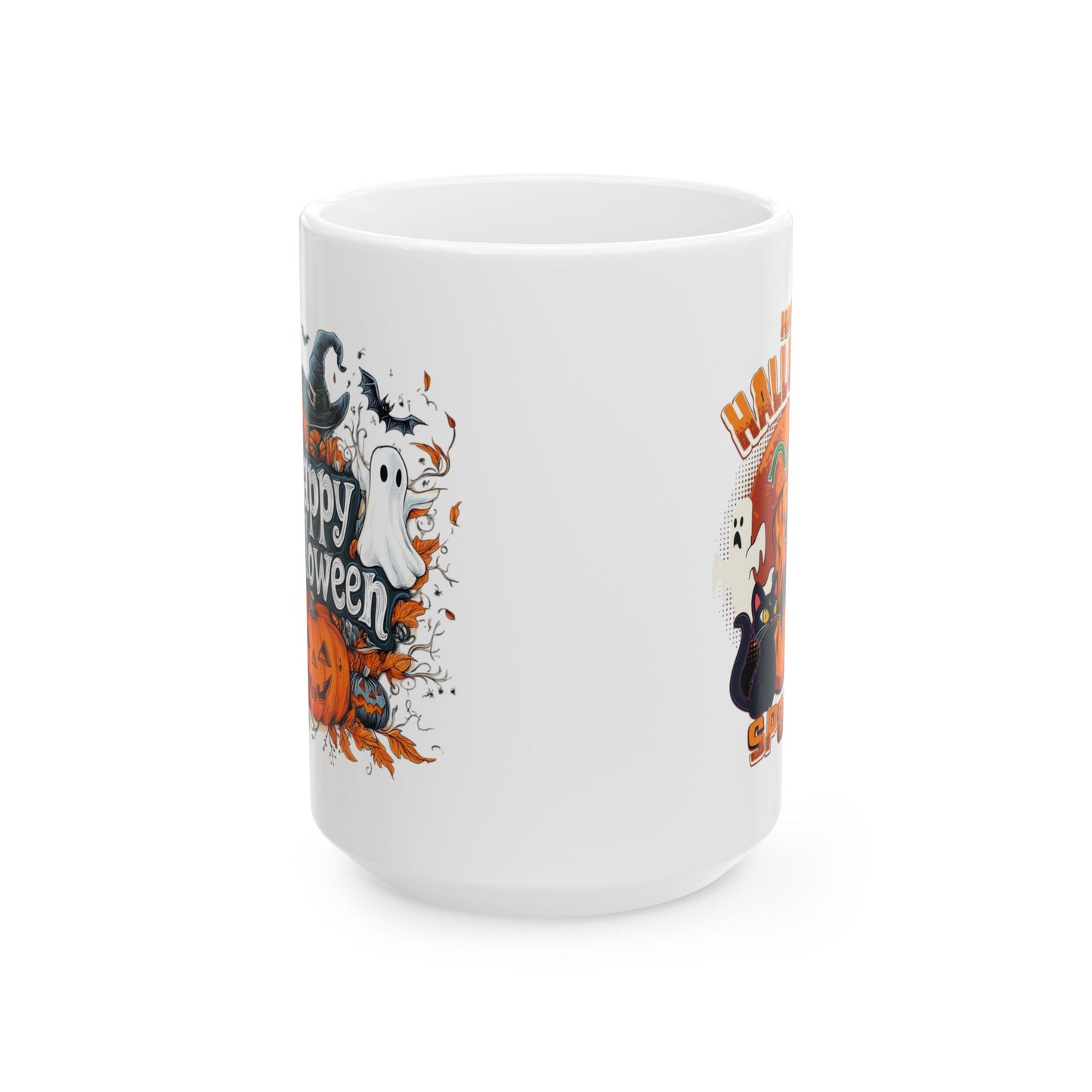 Happy Halloween Mug 11-15 Onces White