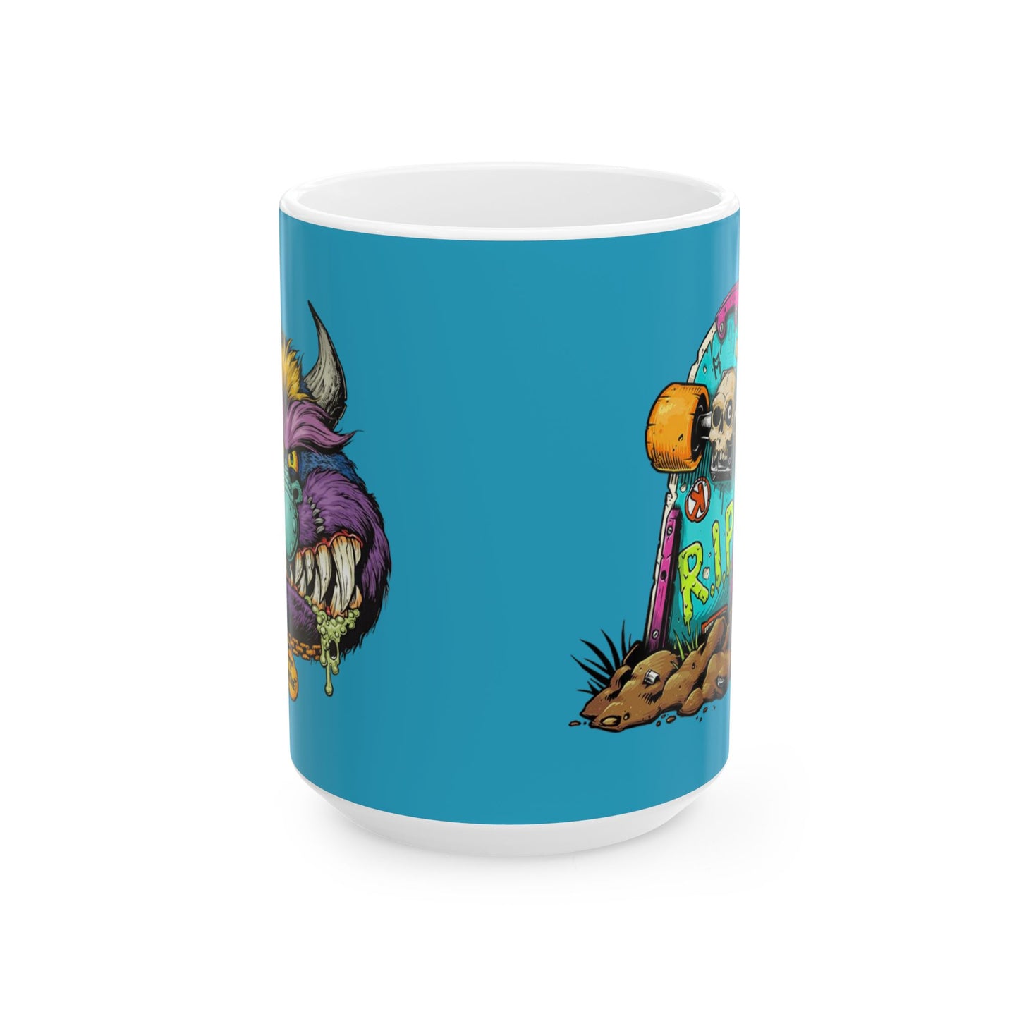 Monsters Mug 11-15 Onces Torquoise