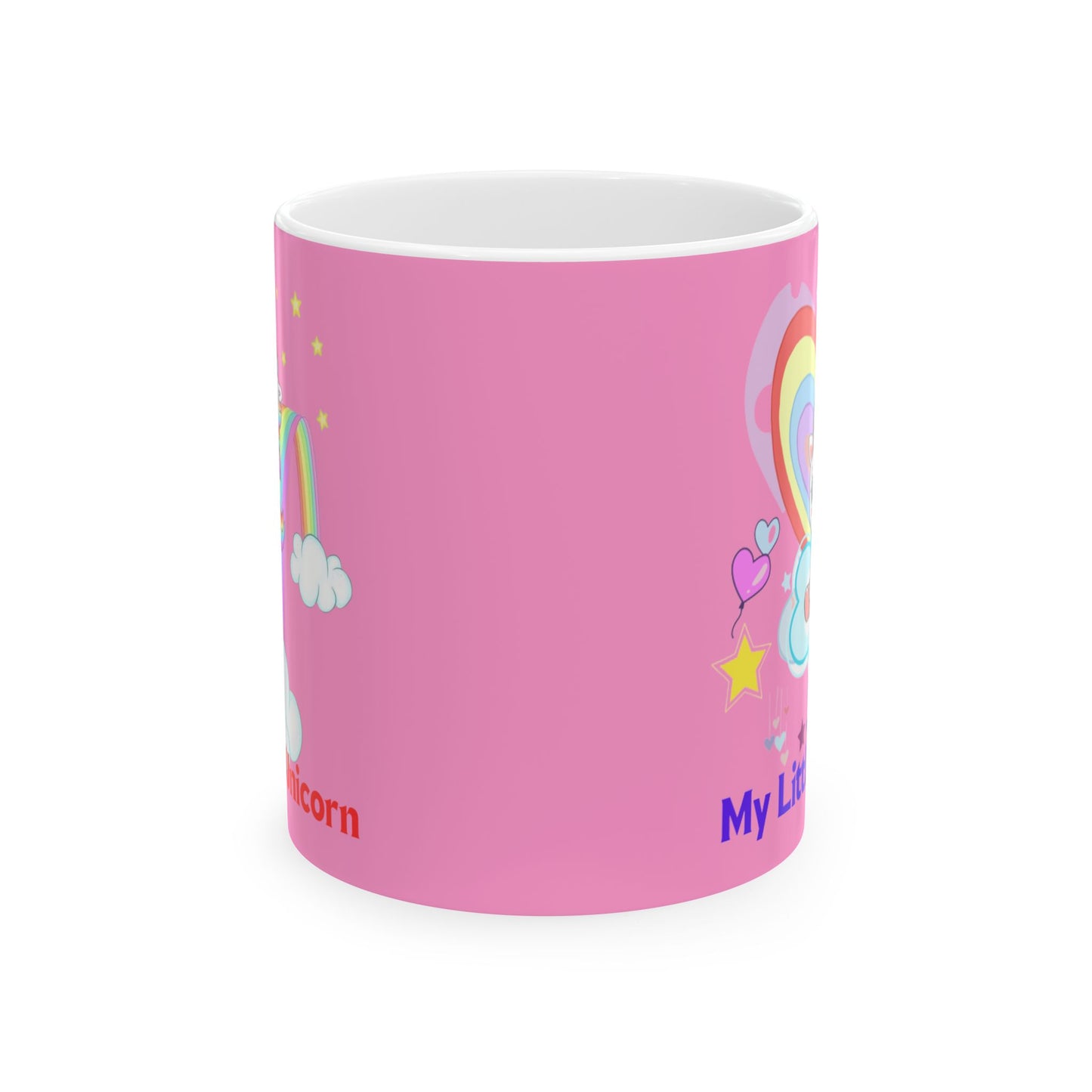 My Little Gold Star Unicorn Mug 11-15 Onces Pink