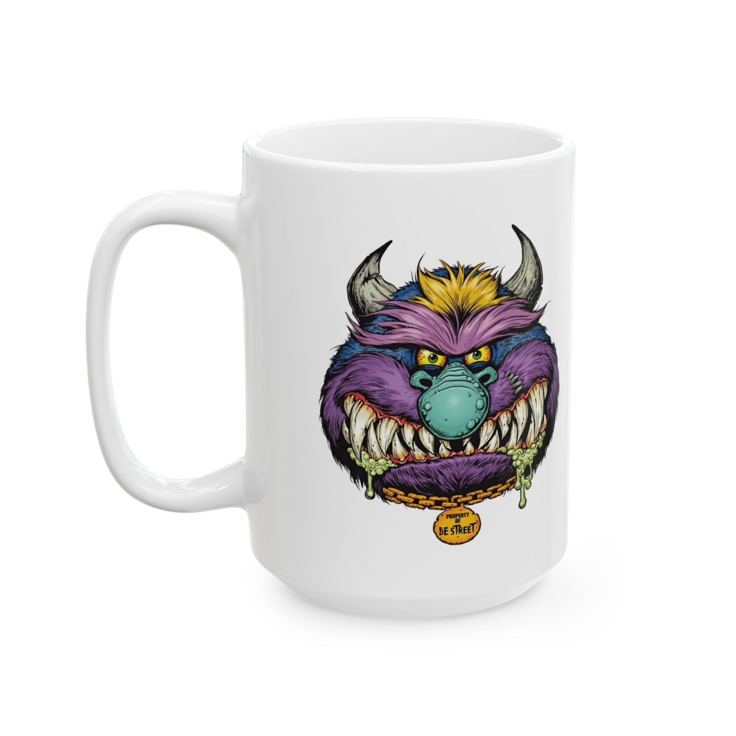 Monsters Mug 11-15 Onces White